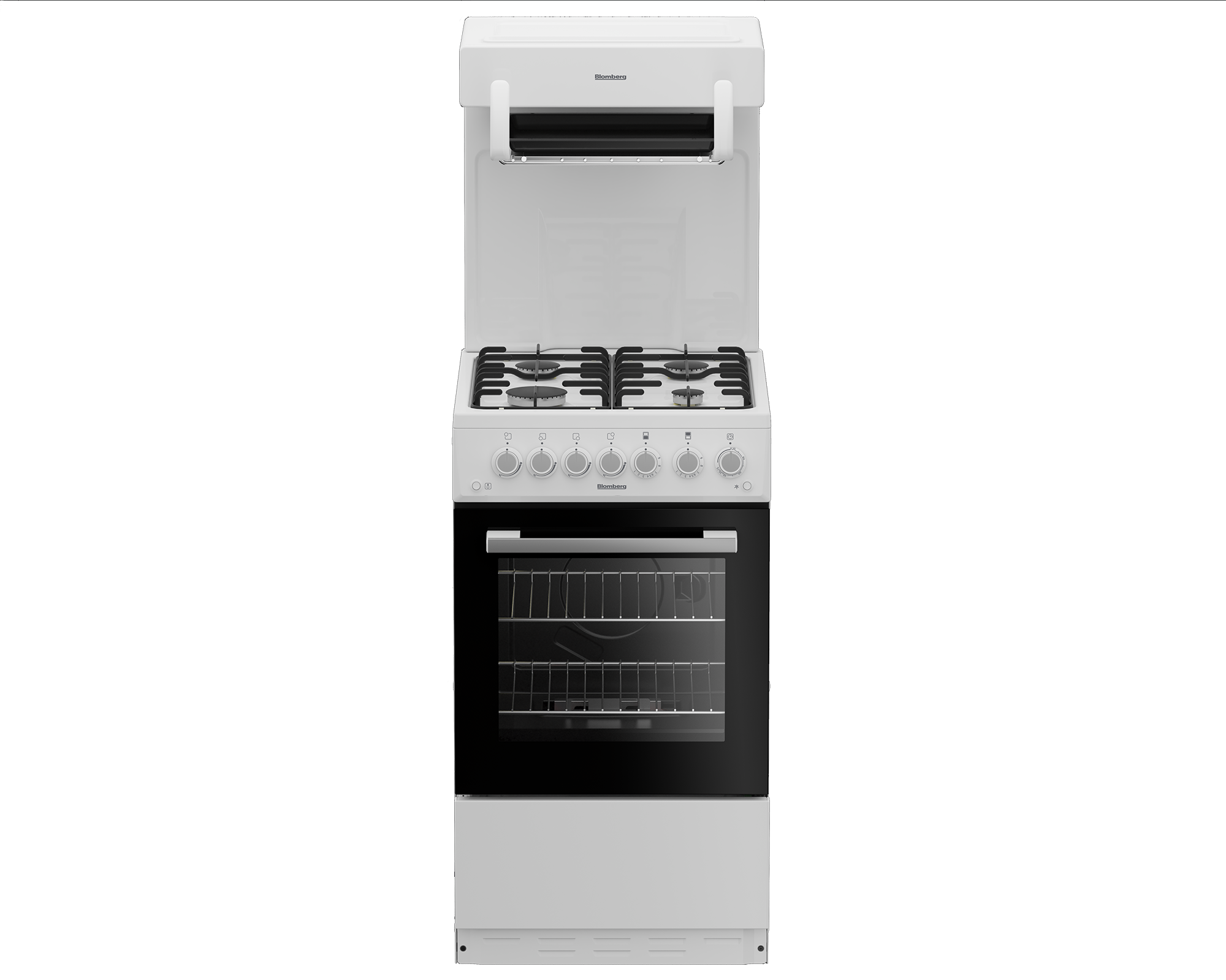 Blomberg GGS9151W 50cm Single oven Gas Cooker with Eye Level Grill - White