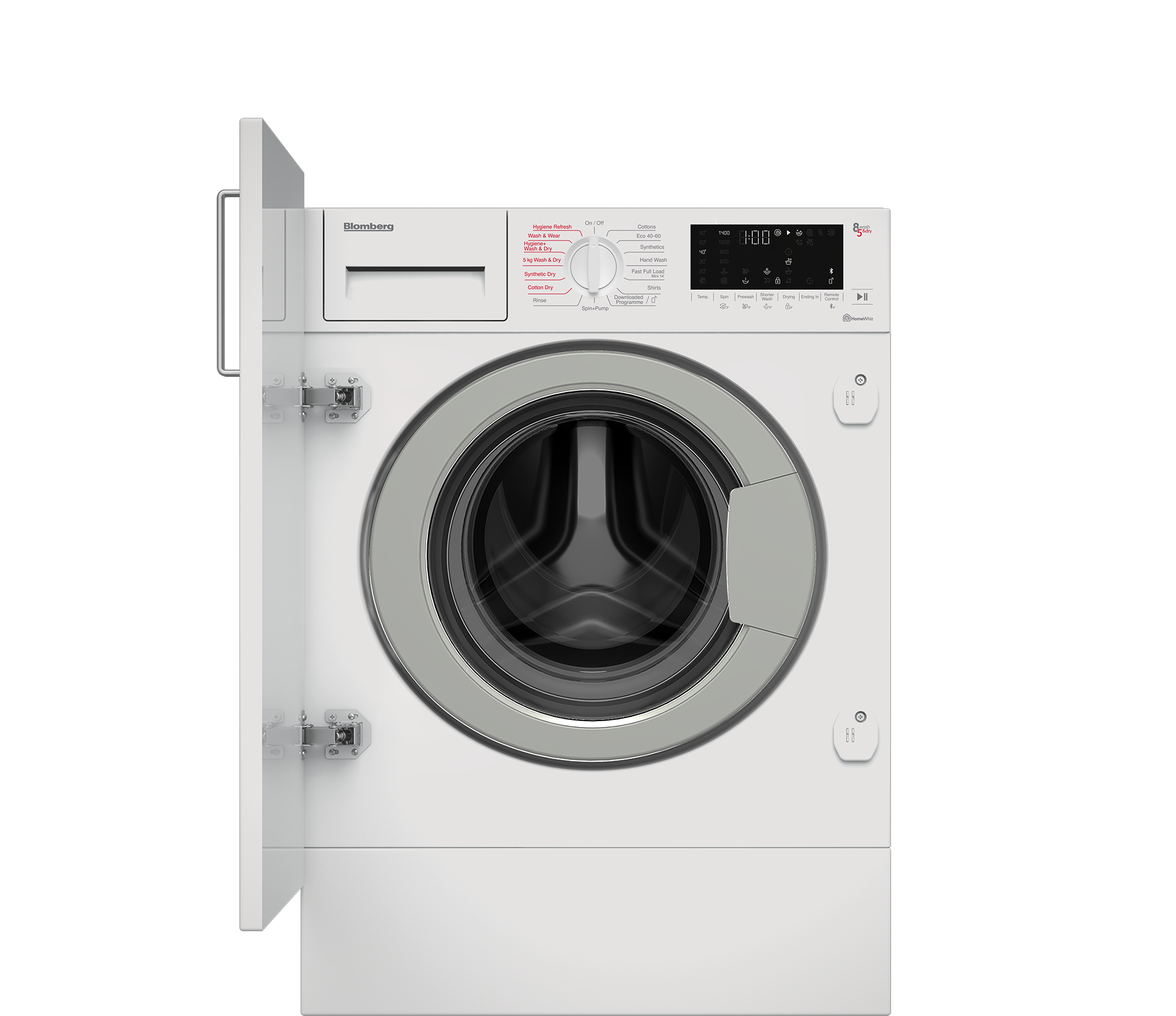 Blomberg LRI1854310 8kg/5kg 1400 Spin Integrated Washer Dryer - White