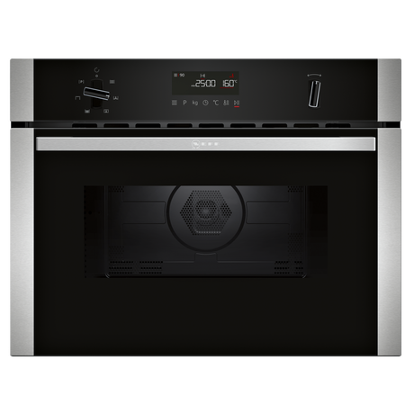 NEFF C1AMG84N0B 44 Litre Built-in microwave oven with hot air - Stainless Steel