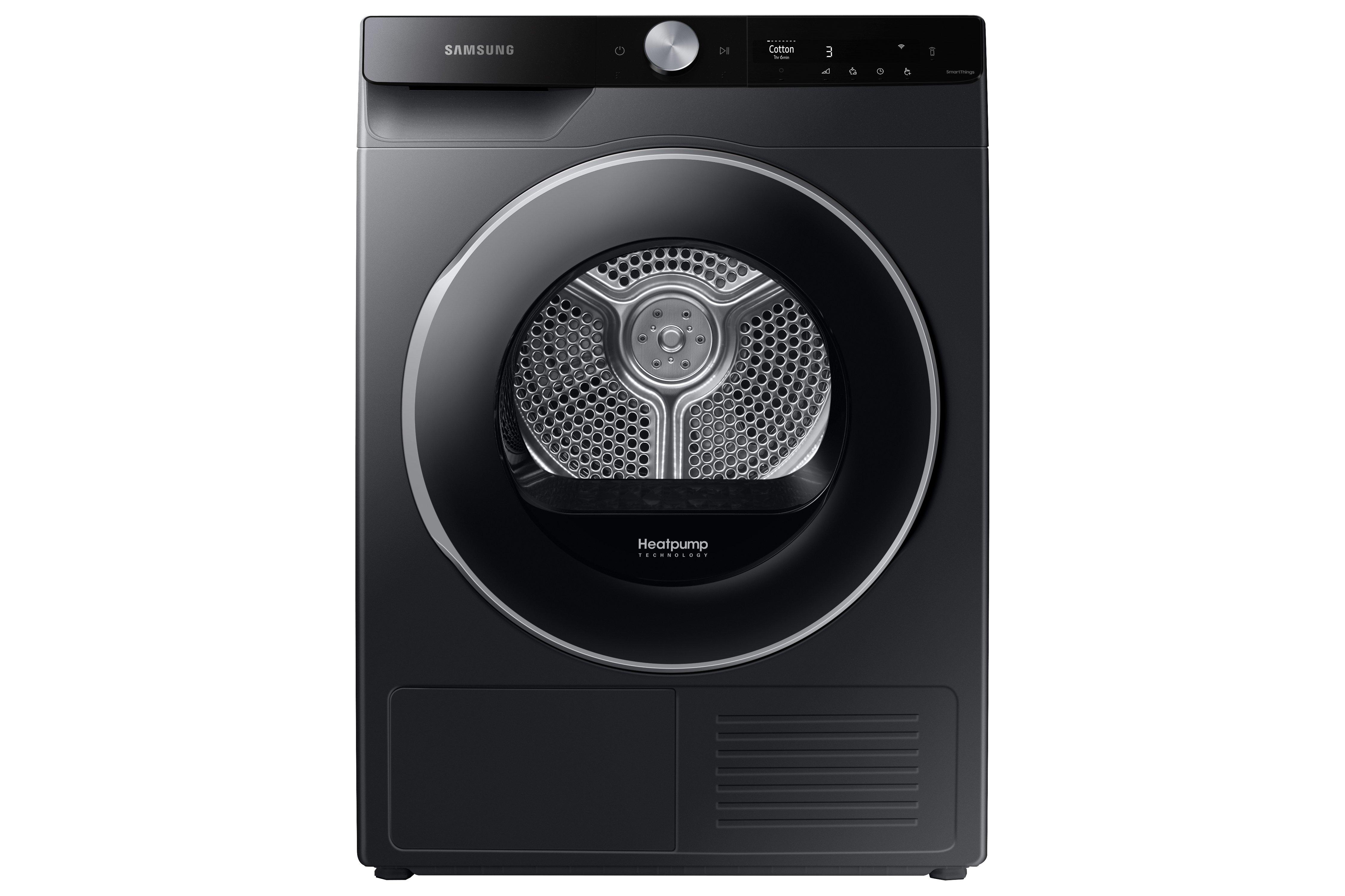 Samsung DV90T6240LB/S1 9kg Heat Pump Tumble Dryer - Black