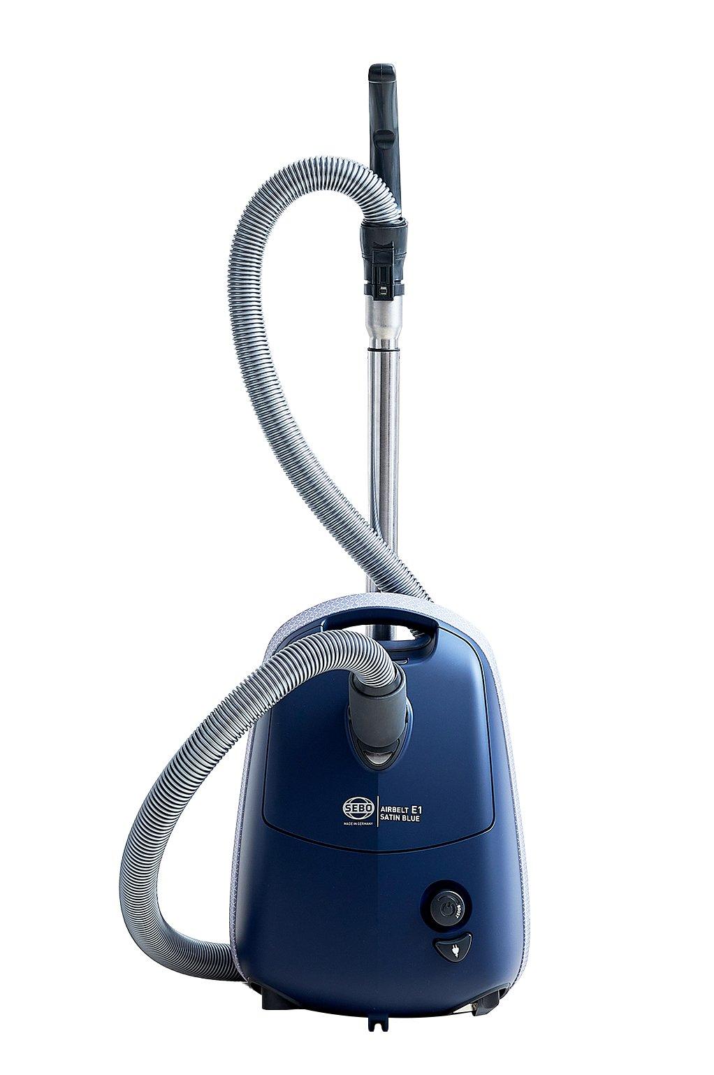 Sebo 92625CI Airbelt E1 Cylinder Vacuum Cleaner - Satin Blue