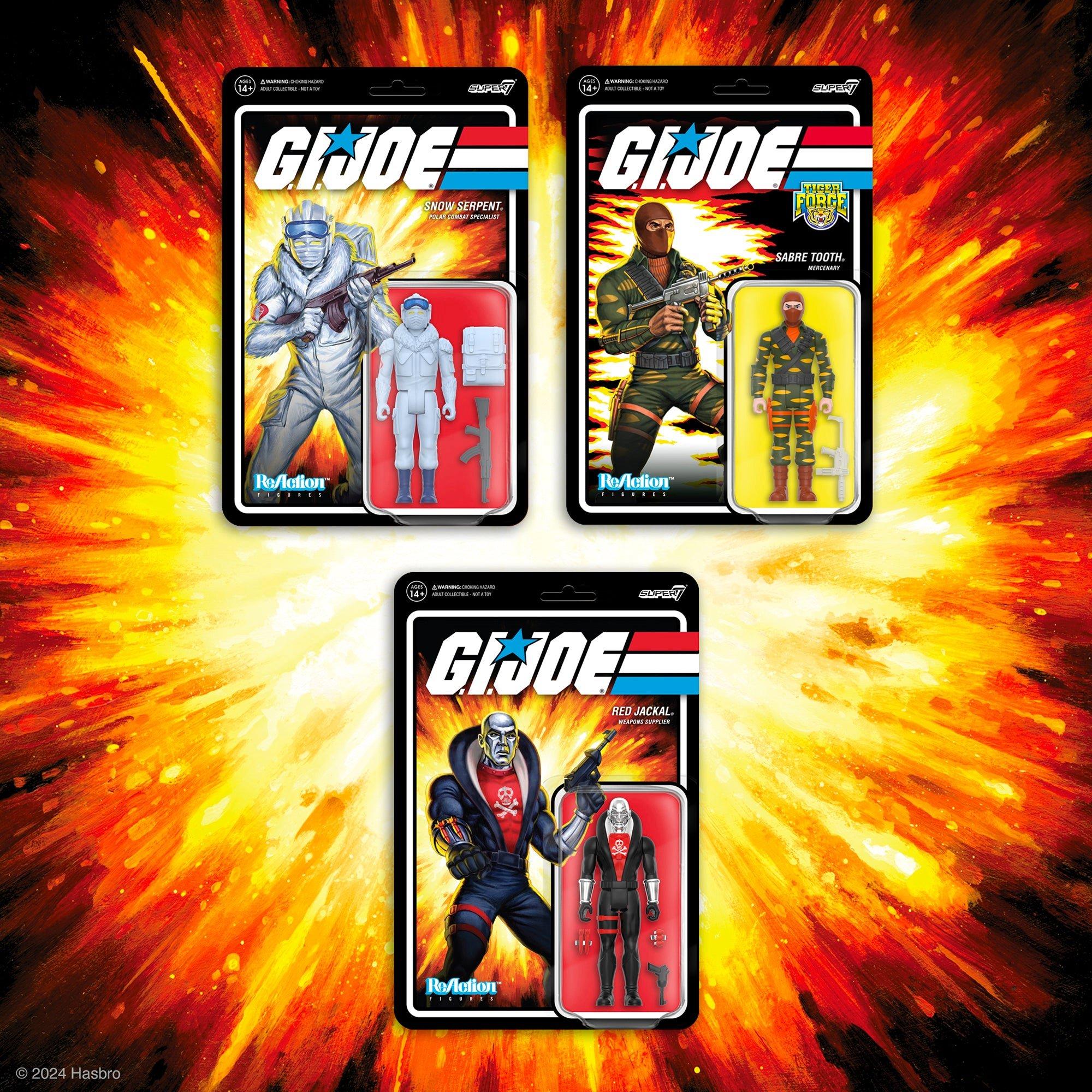 G I Joe ReAction Figures Wave 8 4 Pack Hasbro Pulse