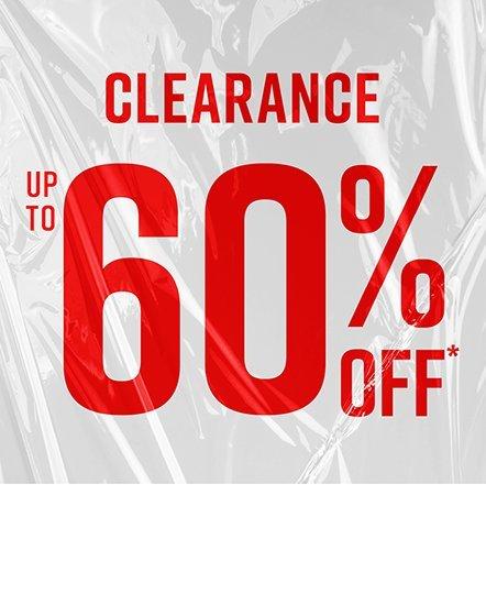Shop Up T0 60% Off Clearance