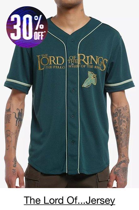 The Lord Of The Rings Fellowship Baseball Jersey