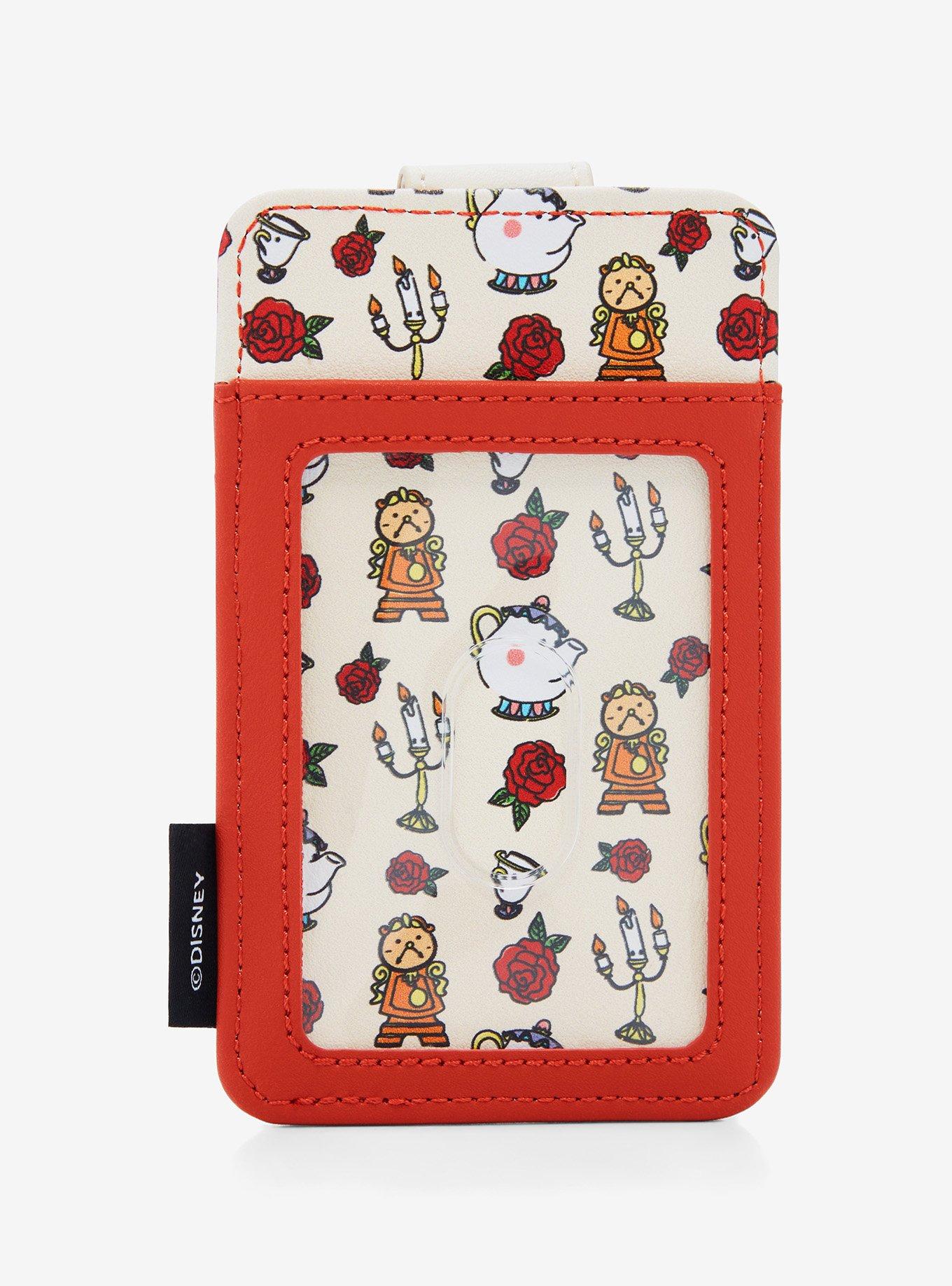 Hot Topic Loungefly Disney Beauty And The Beast Chibi Sidekicks Cardholder Mall Of America