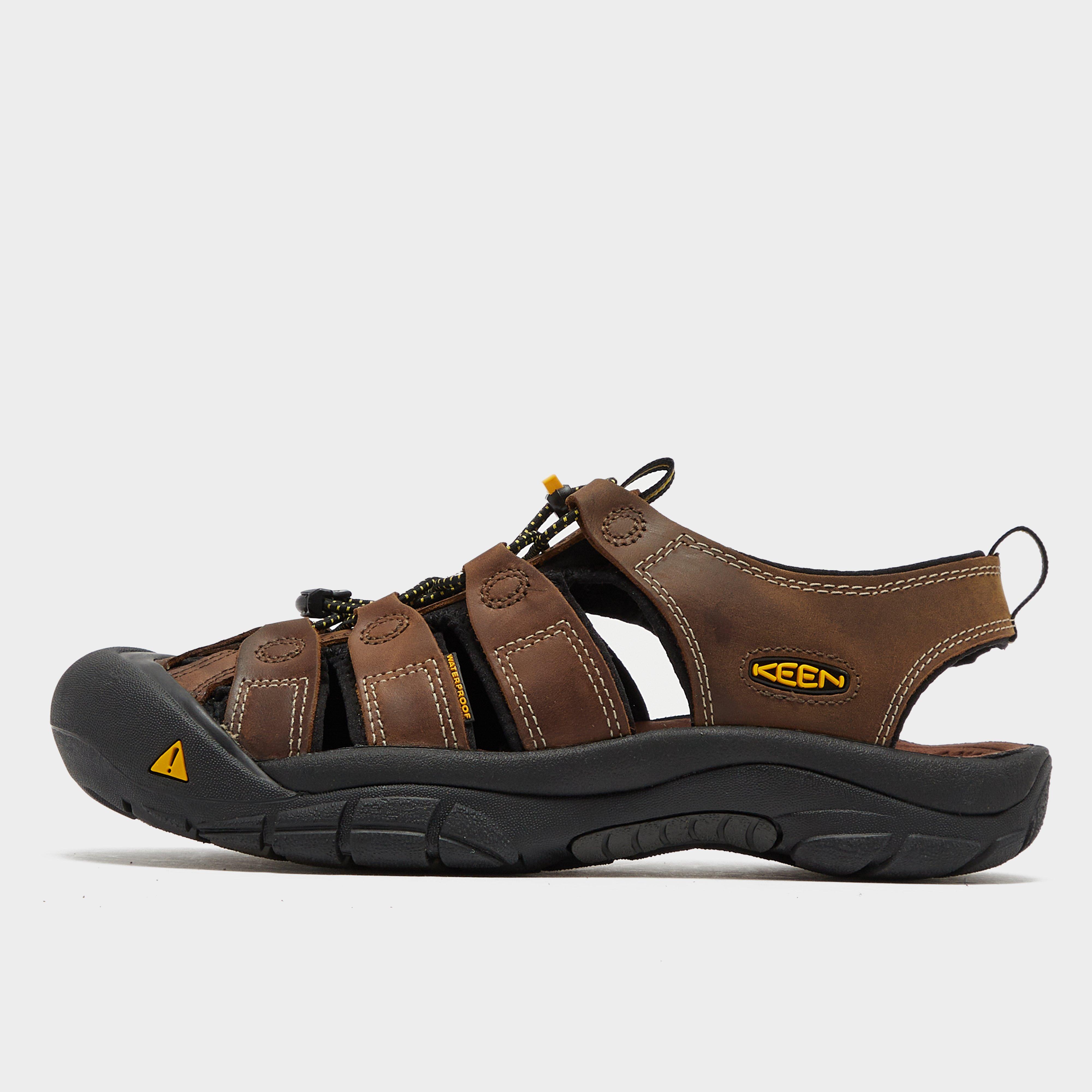 Newport Leather Sandals - Brown, Brown