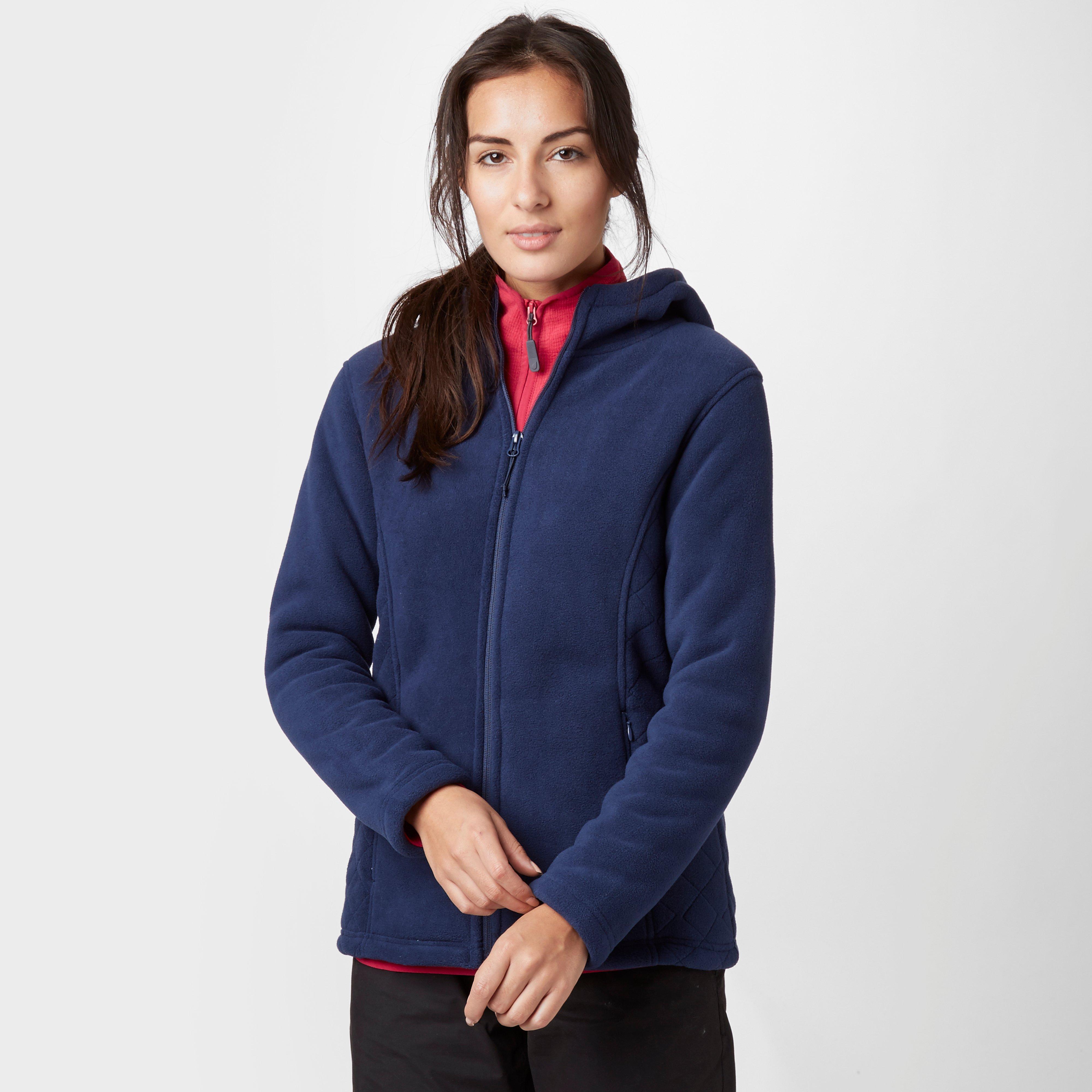 Peter Storm Women's Celia Hooded Fleece - Navy, Navy