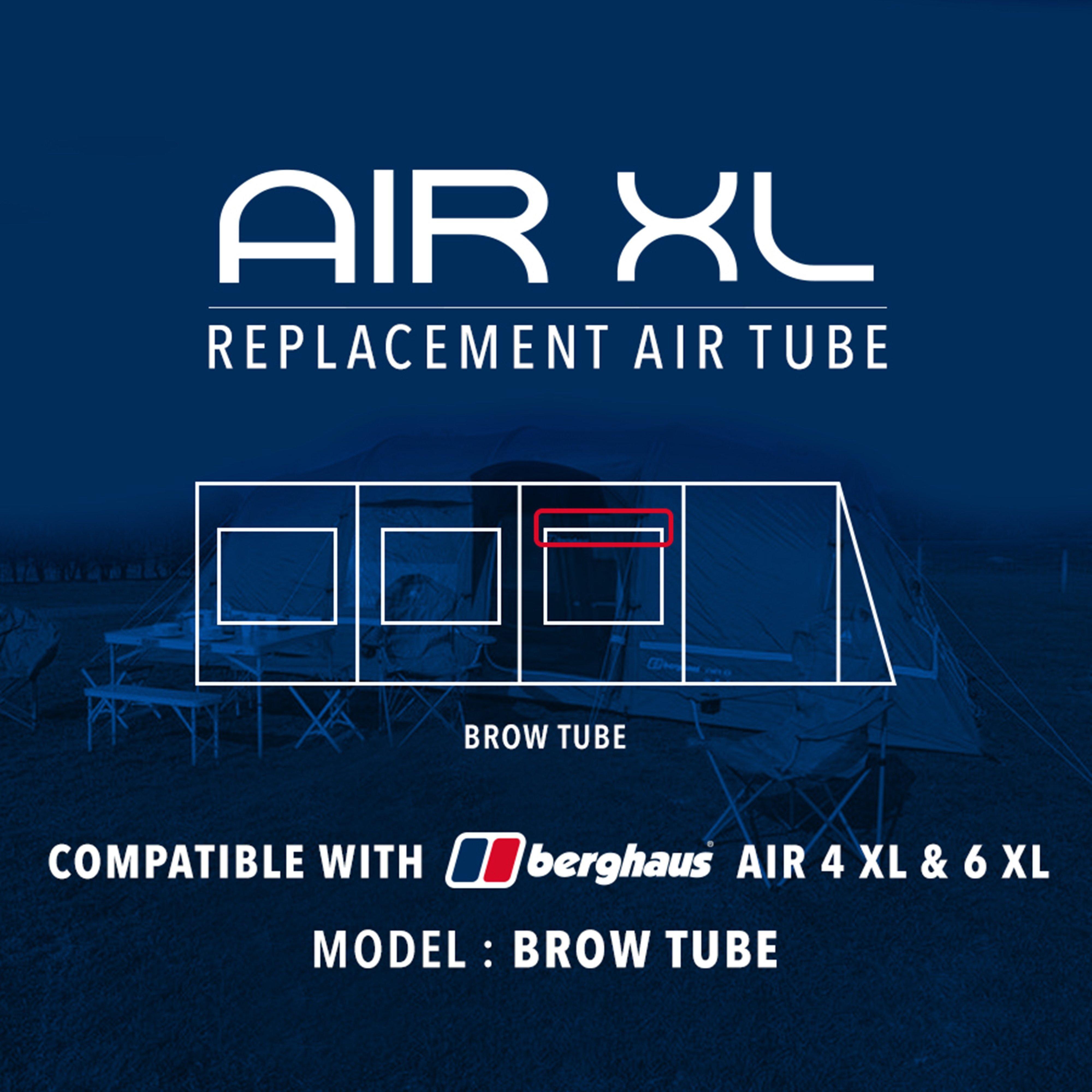 Air 4Xl & 6Xl Brow Tube Replacement - Black, Black