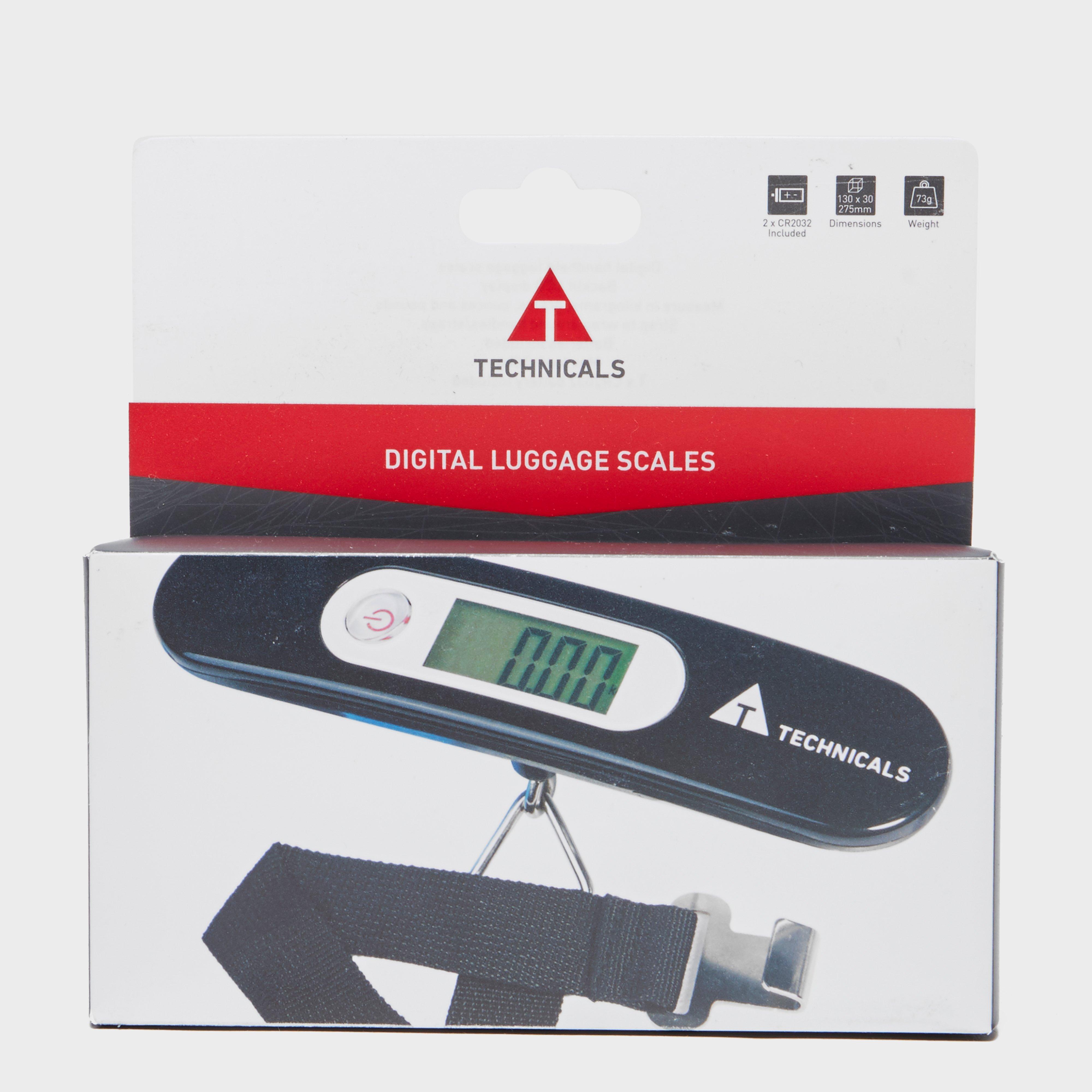 Technicals Digital Luggage Scales - Black, Black