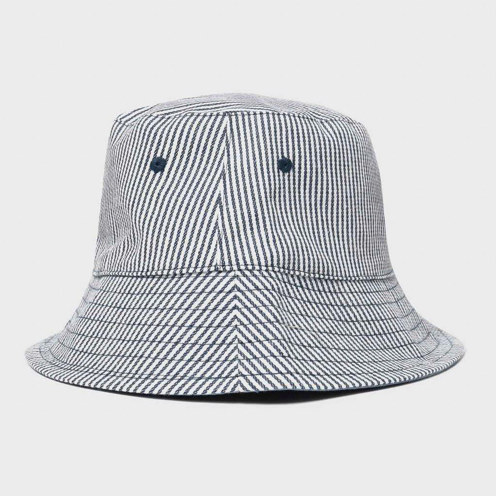 Peter Storm Women's Striped Bucket Hat - Navy, Navy