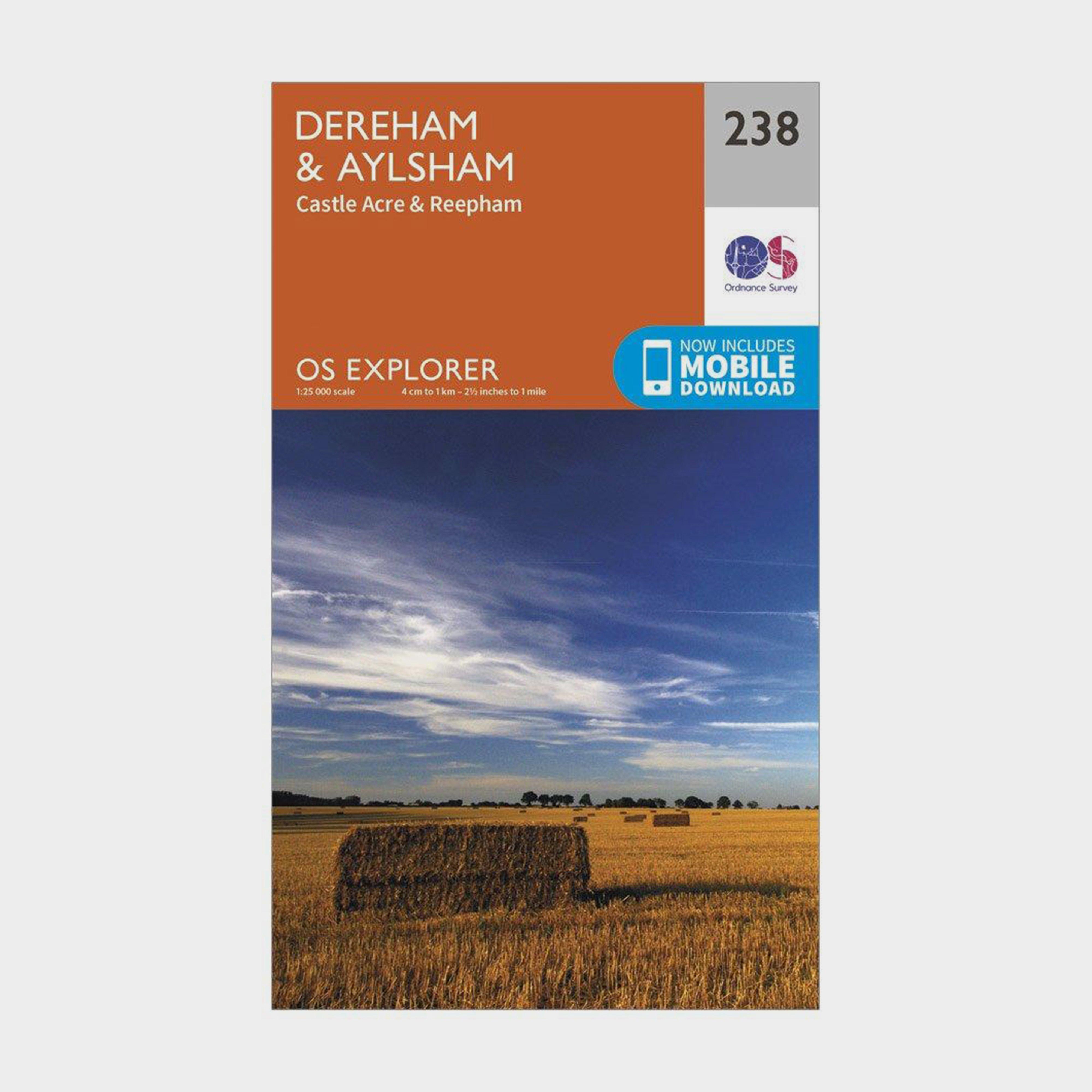Click to view product details and reviews for Explorer 238 East Dereham Aylsham Map With Digital Version Orange.