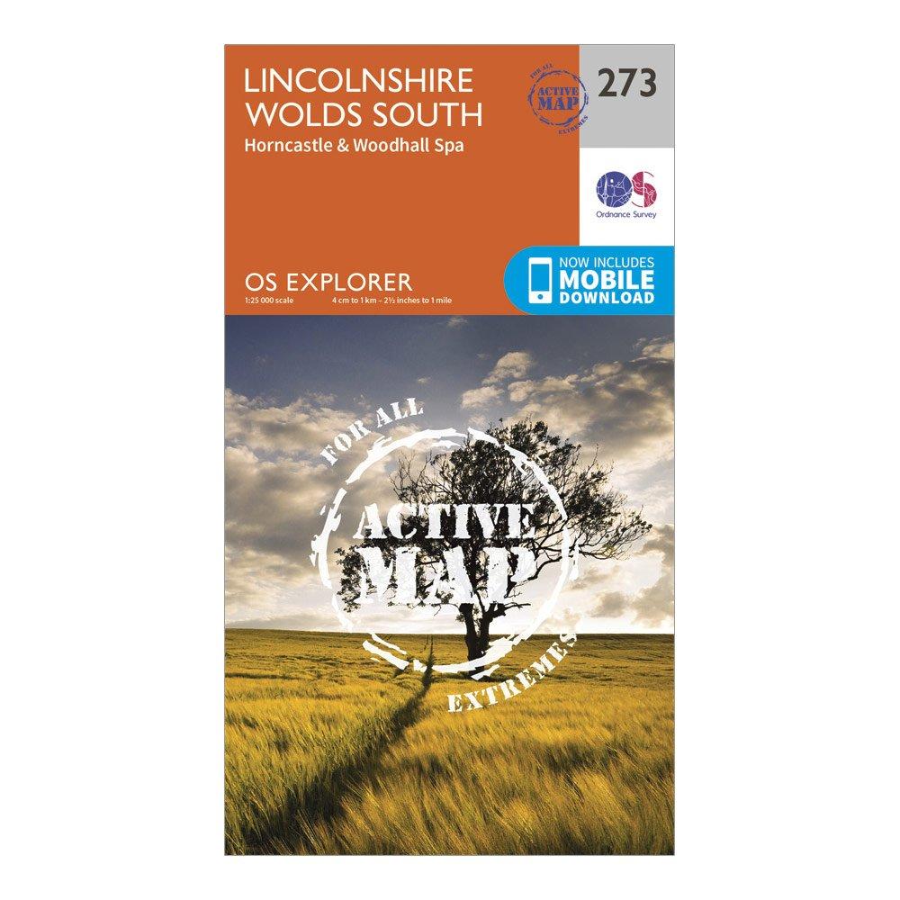 Click to view product details and reviews for Explorer Active 273 Lincolnshire Wolds South Map With Digital Version Orange.