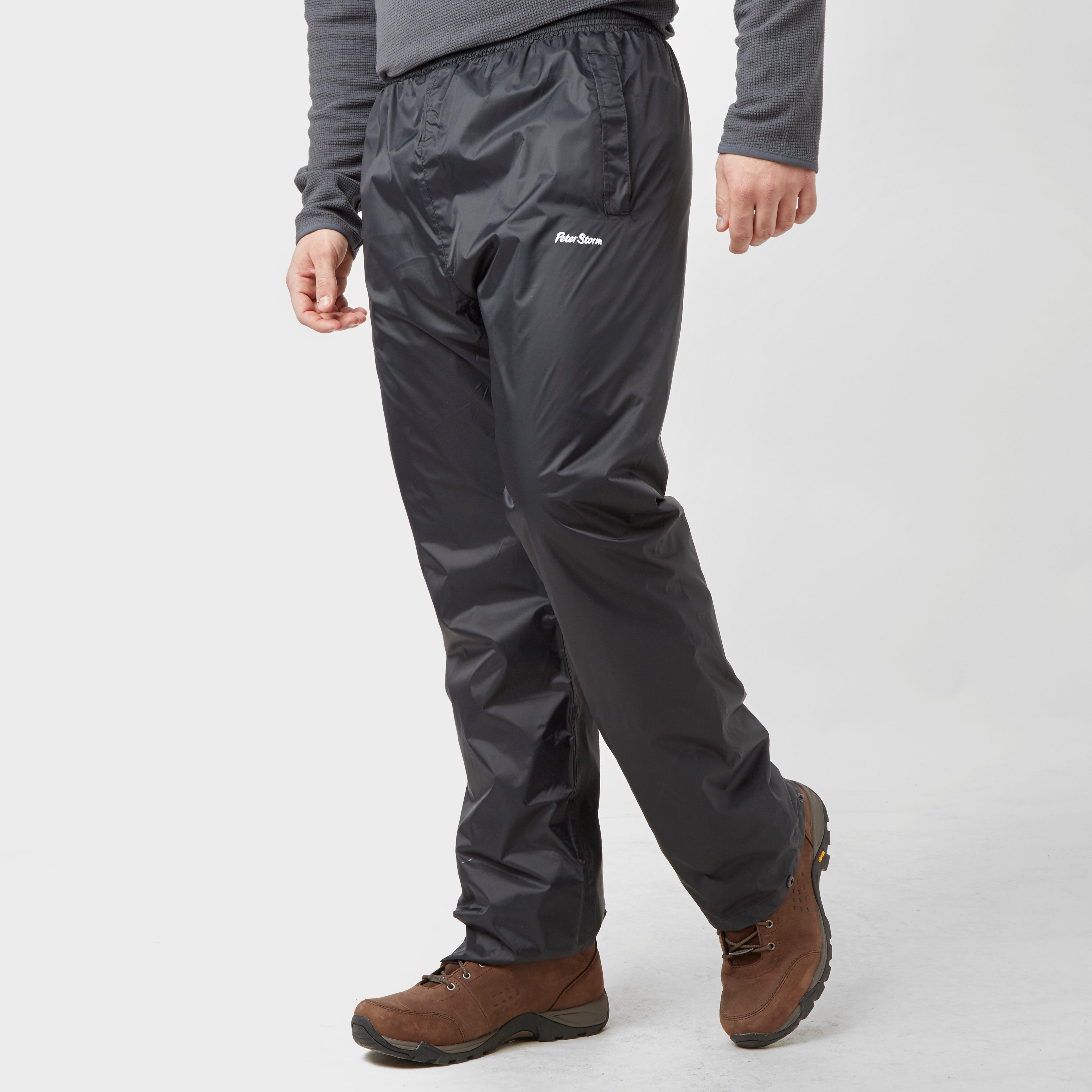 Men's Packable Pants - Black, Black