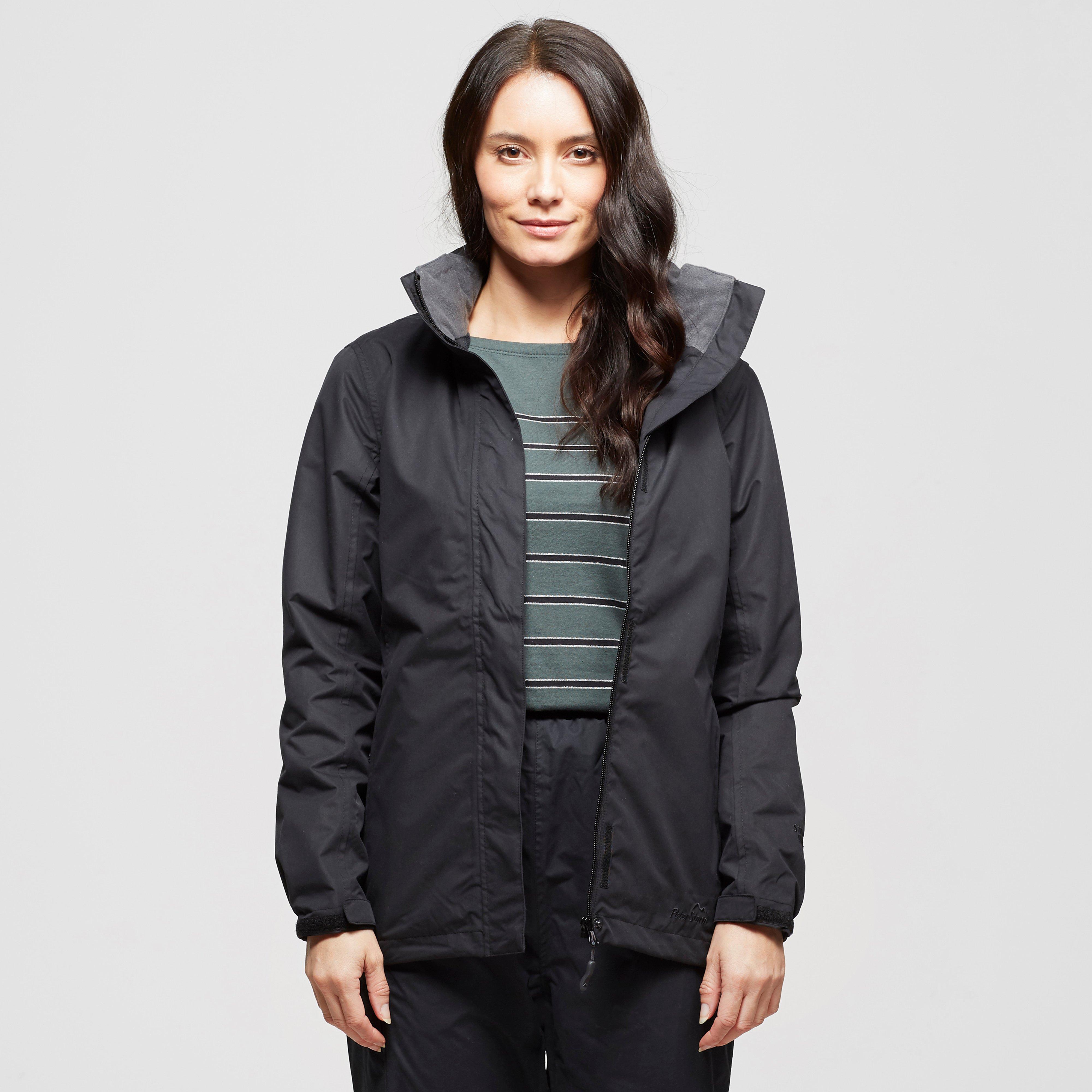 Women's Downpour Waterproof Jacket - Black