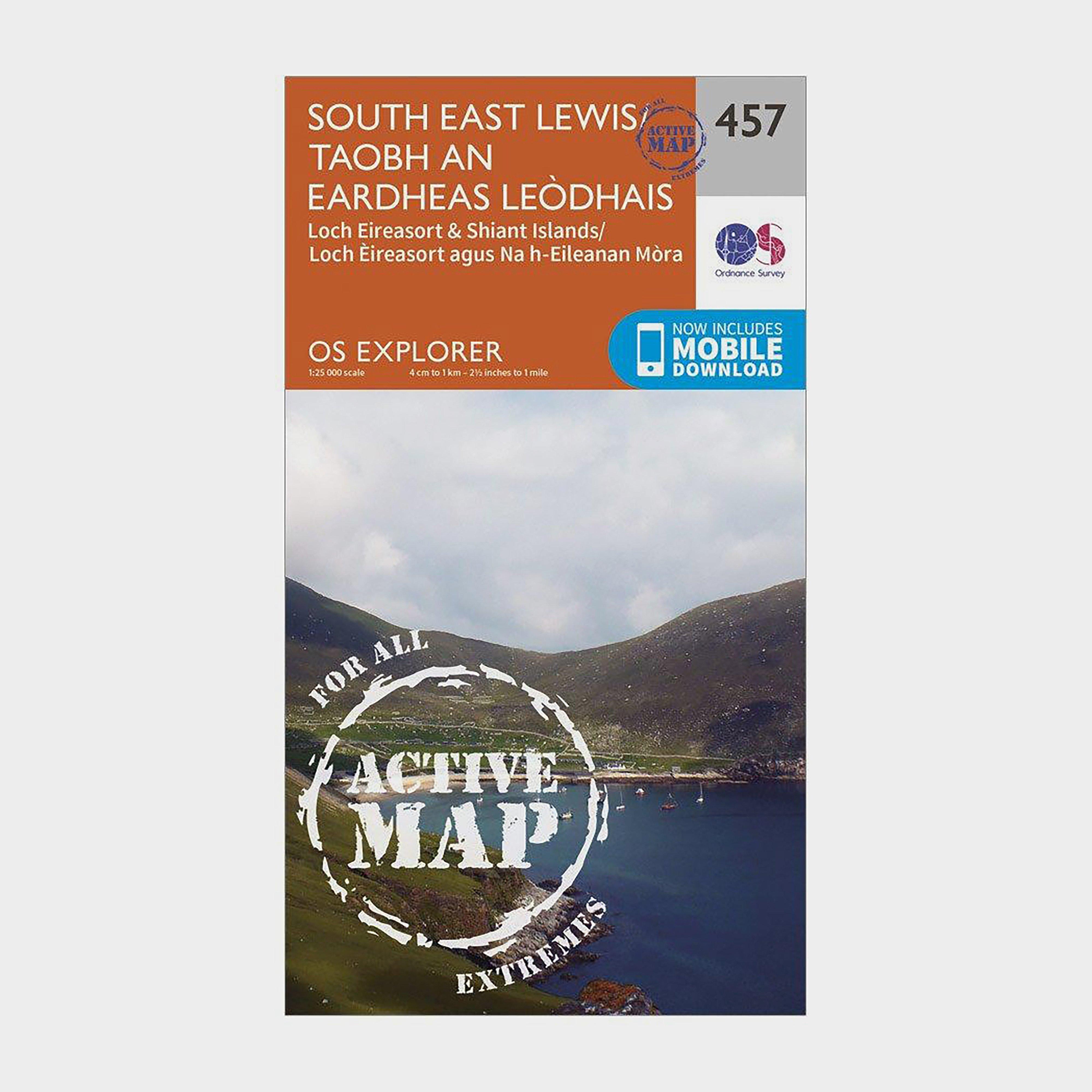 Click to view product details and reviews for Explorer Active 457 South East Lewis Map With Digital Version Orange.