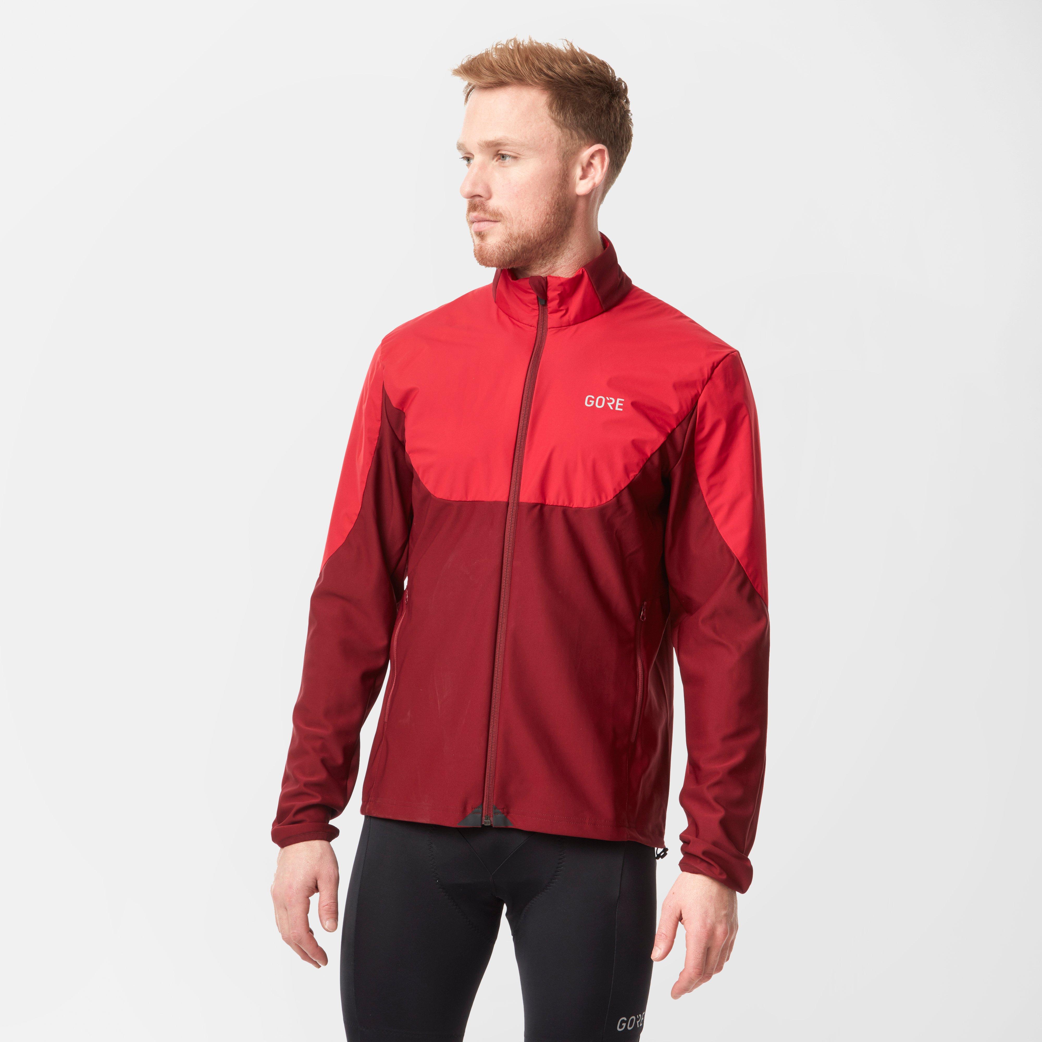 Men's R5 Gore® Windstopper® Long Sleeve Jacket - Red