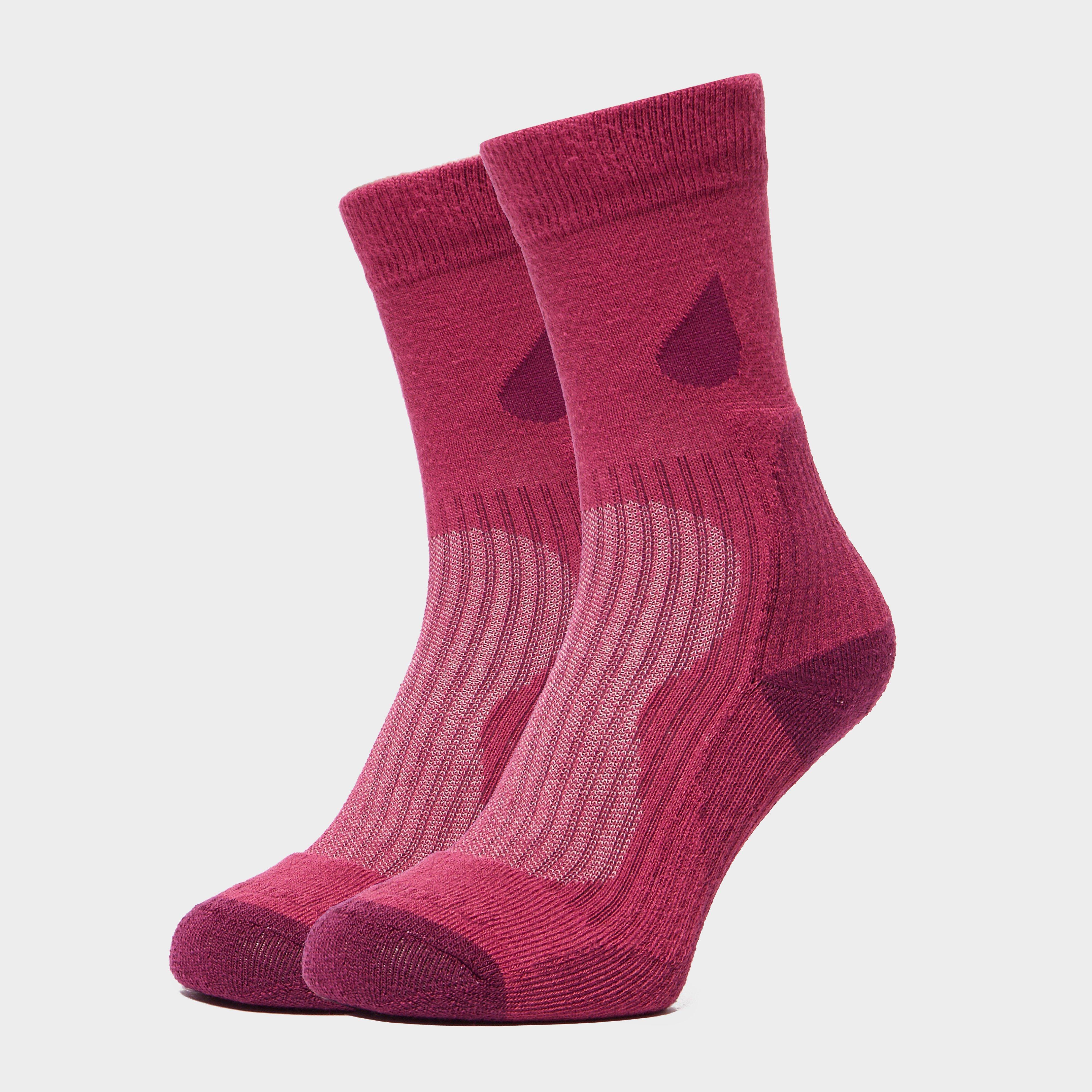 Women's Lightweight Outdoor Socks - 2 Pair Pack