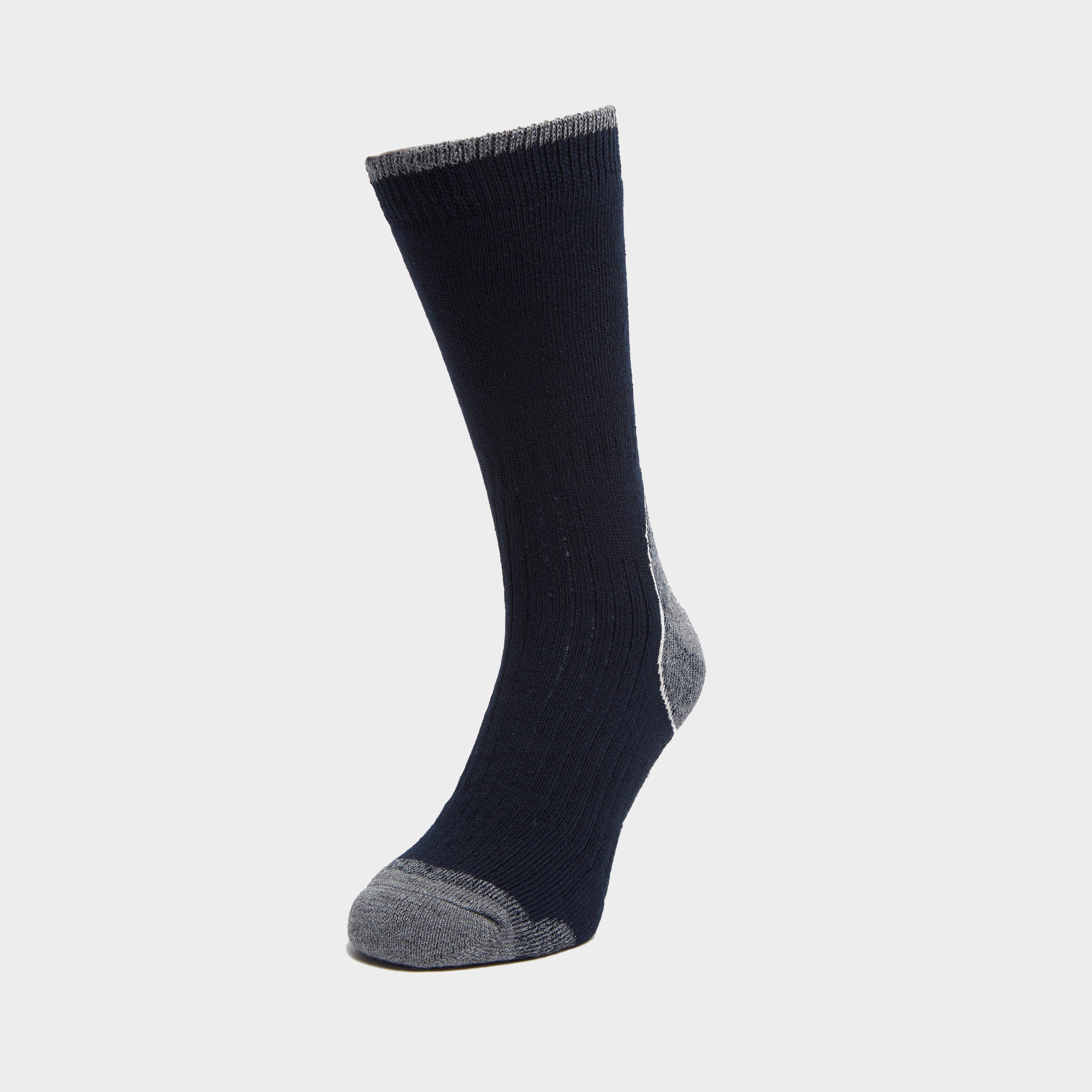 Men's Hiker Crew Socks, Navy