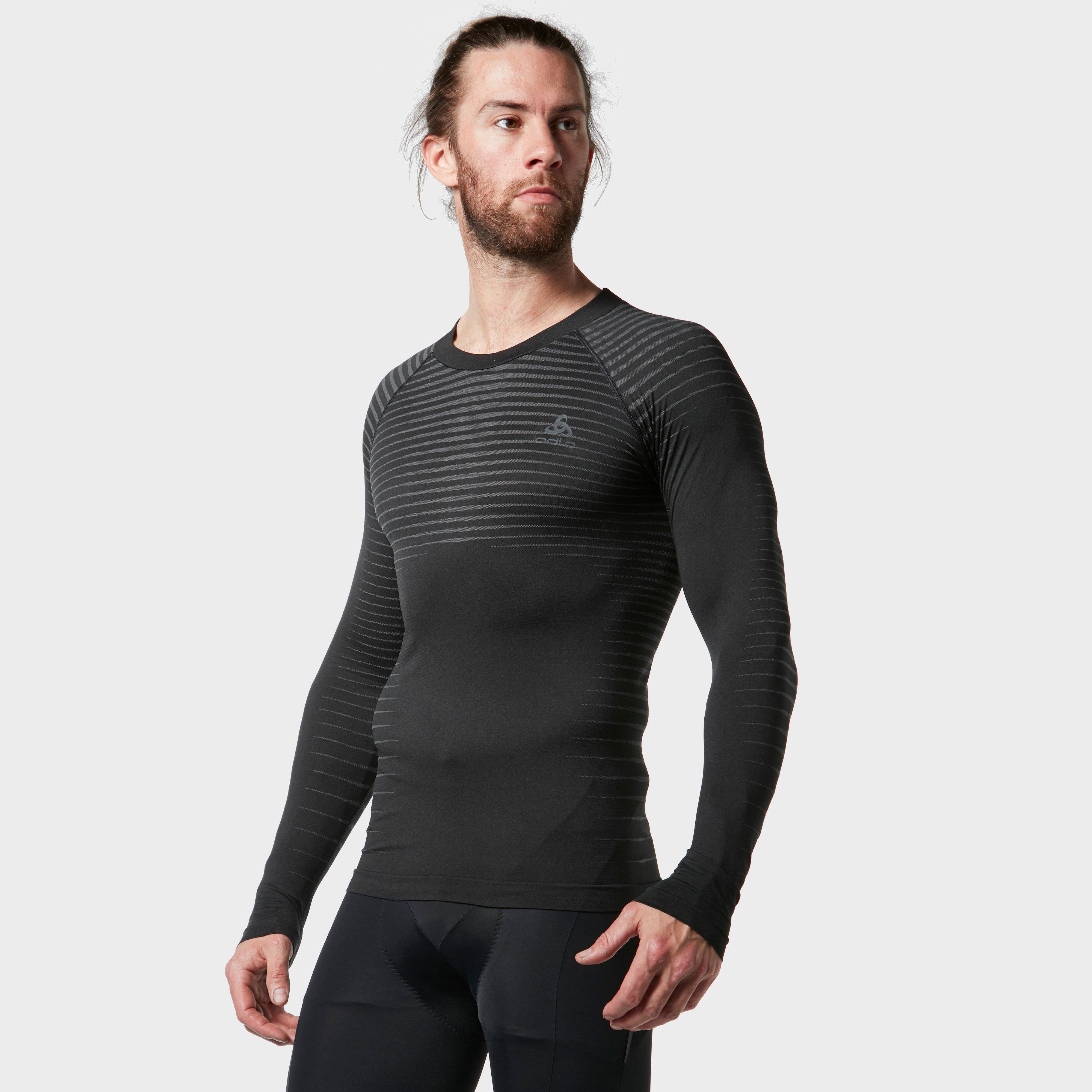 Men's Performance Light Long Sleeve Crew - Black, Black