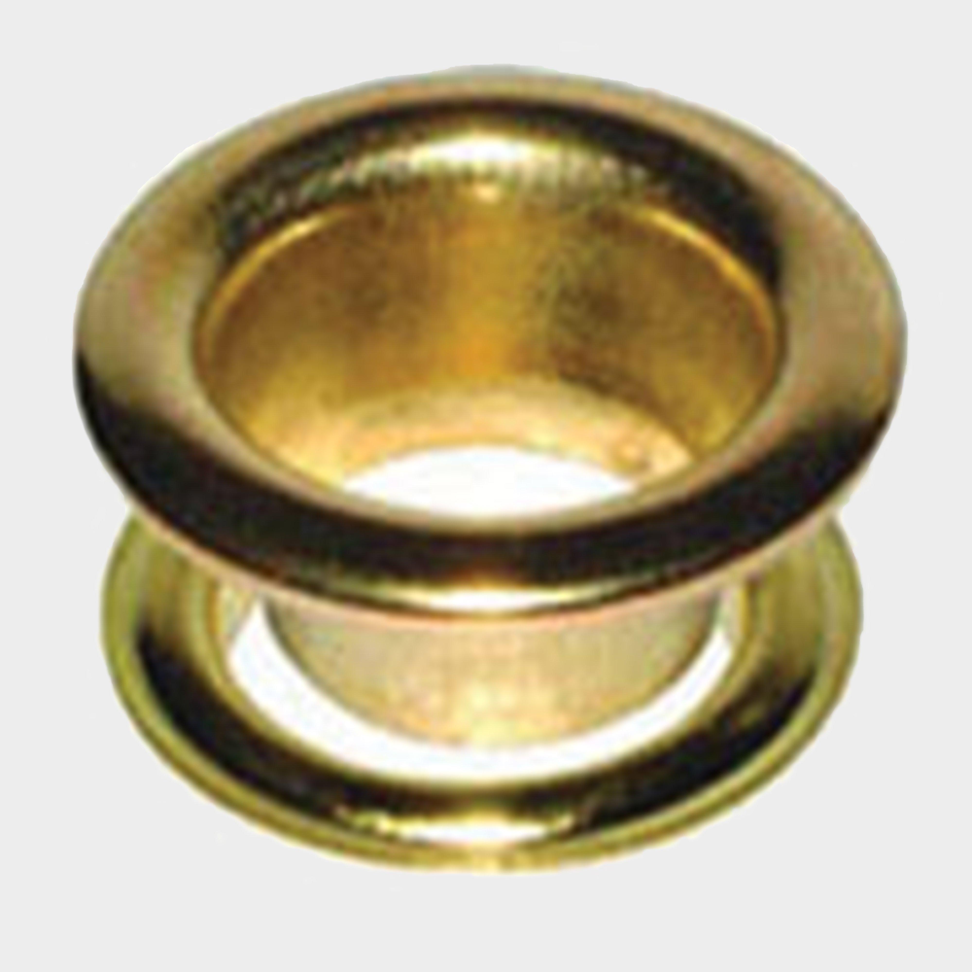 13Mm Brass Eyelets - Gold, Gold