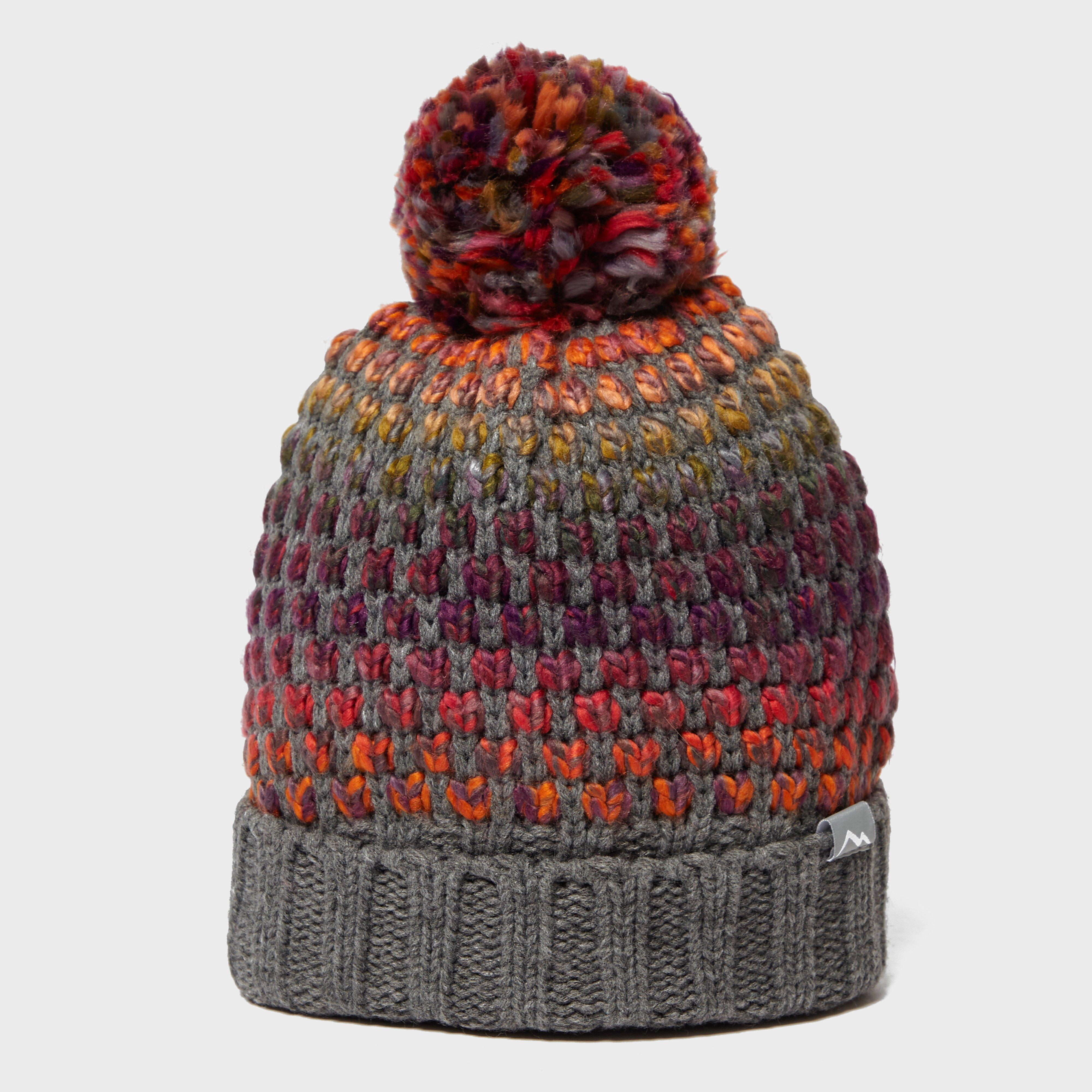 Women's Maria Bobble Hat, Multi Coloured