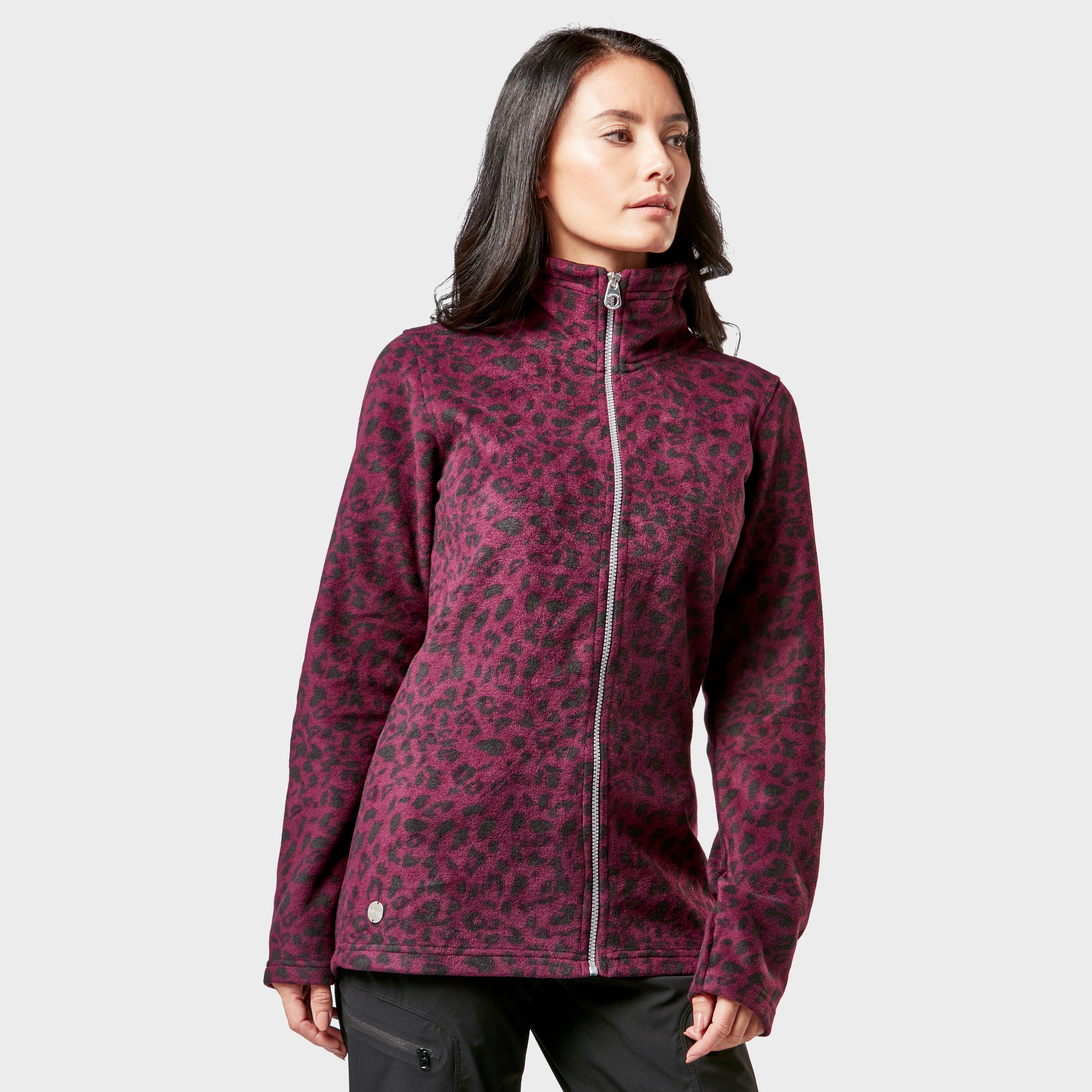 Women's Amberlena Full Zip Fleece, Purple