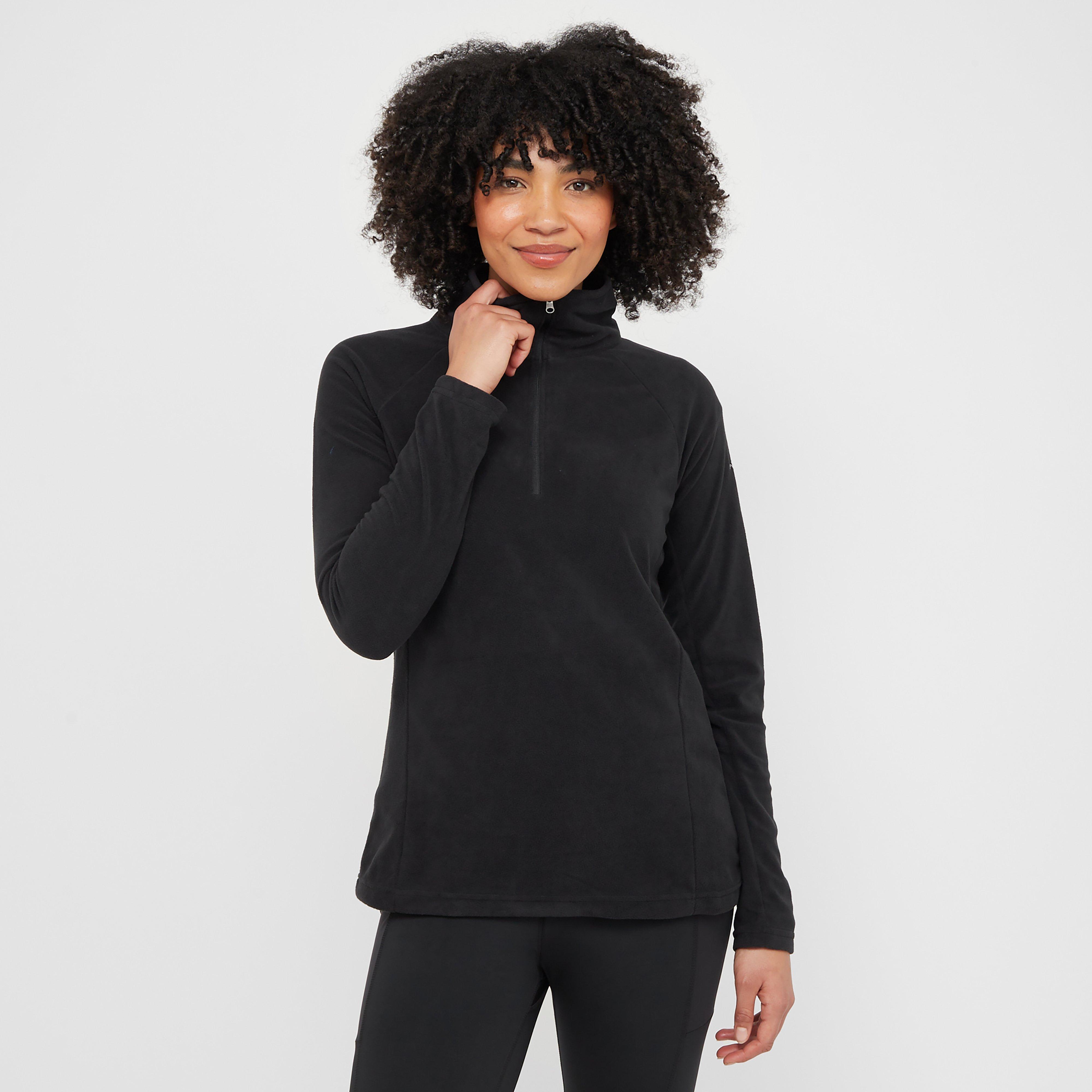 Women's Glacial™ IV Half Zip Fleece, Black