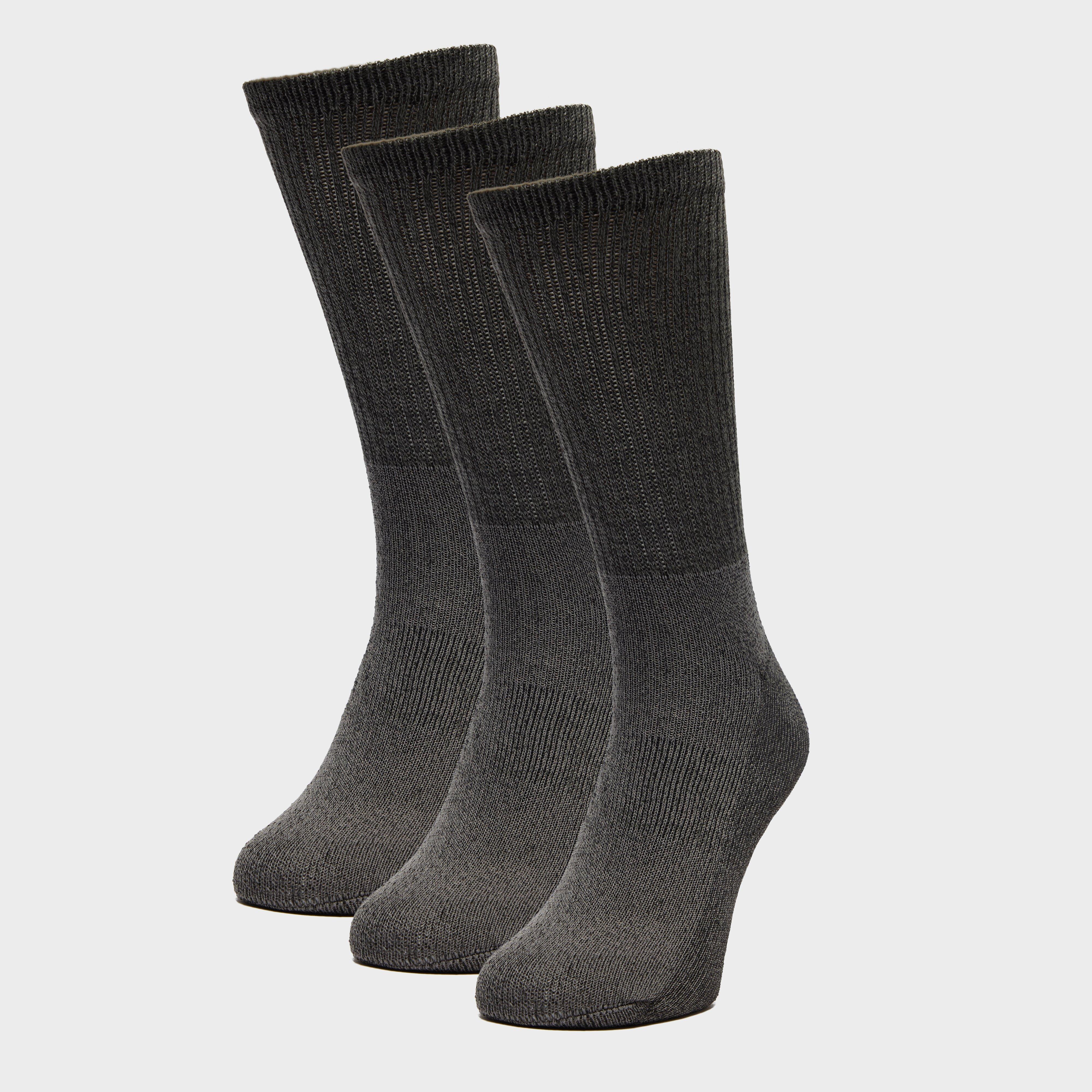 Men's Essential Sock - 3 Pack - Grey, Grey