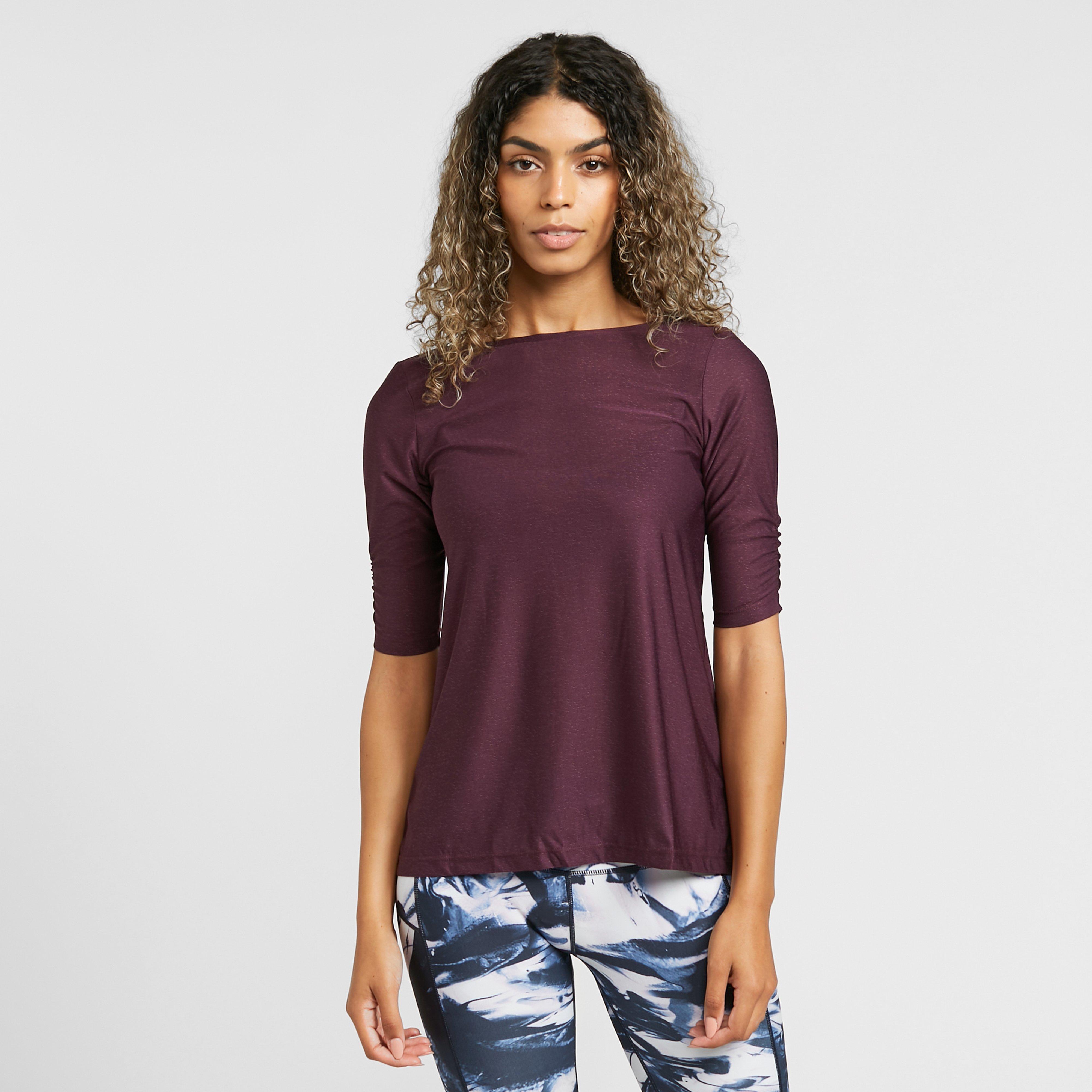 Women's Sanctuary Half Sleeve Top - Purple, Purple