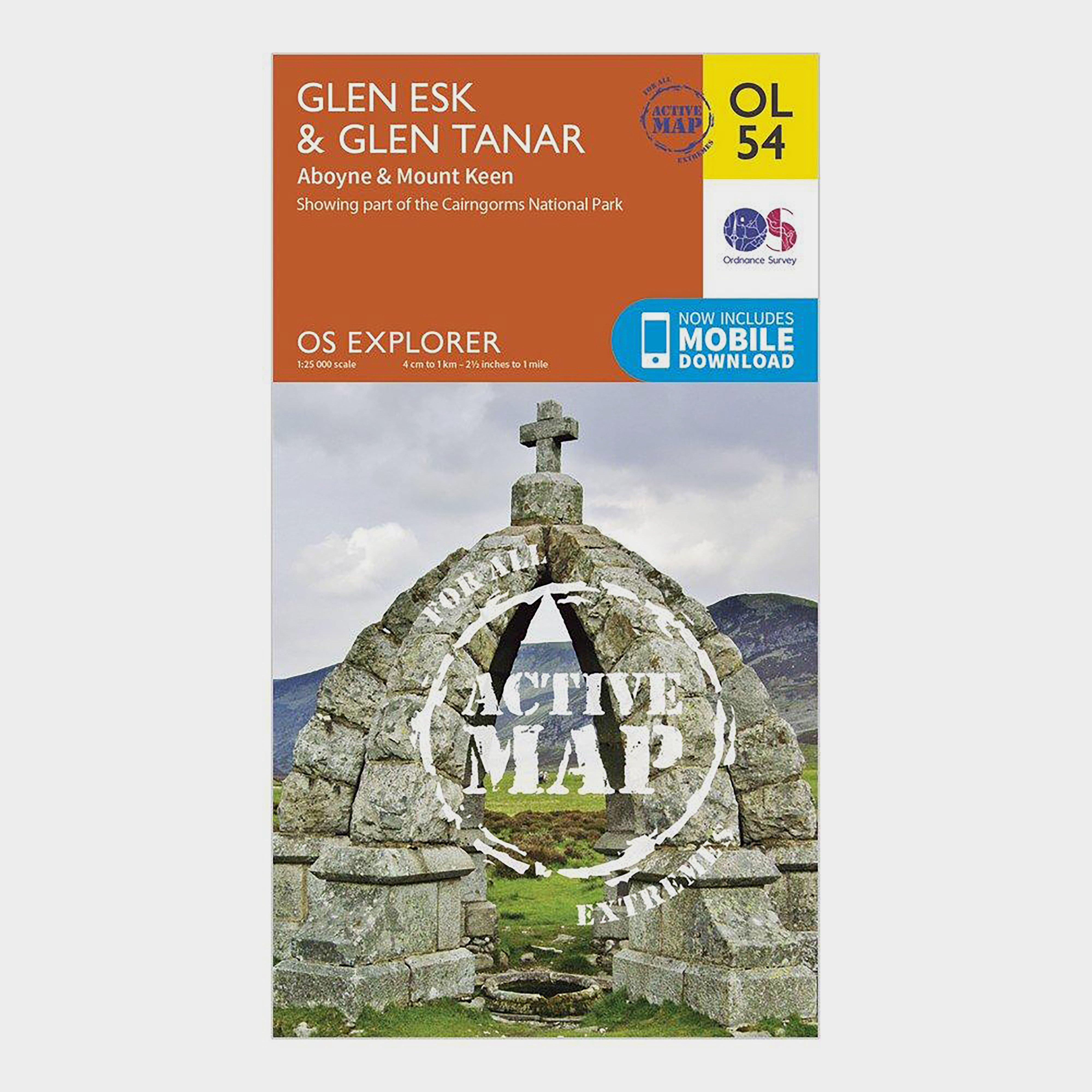 Click to view product details and reviews for Explorer Ol 54 Active D Glen Esk Glen Tanar Orange.