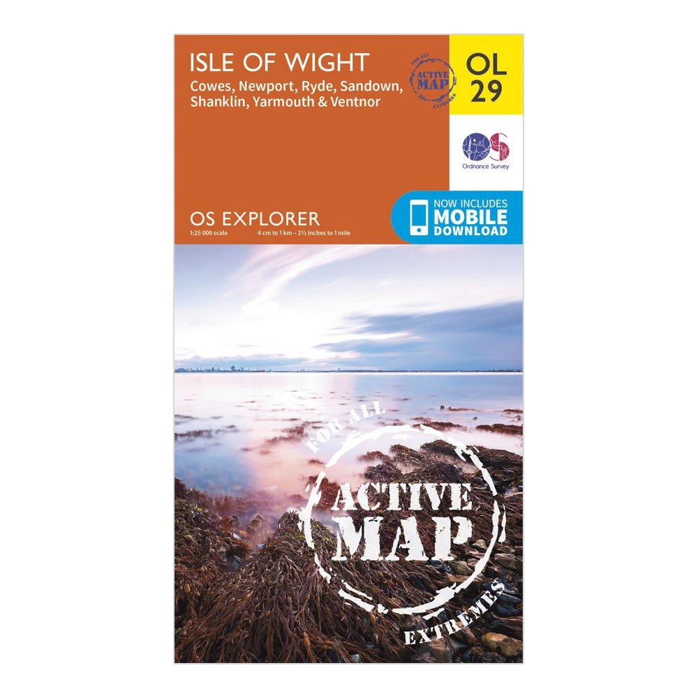Click to view product details and reviews for Explorer Active Ol 29 Isle Of Wight Map Orange.