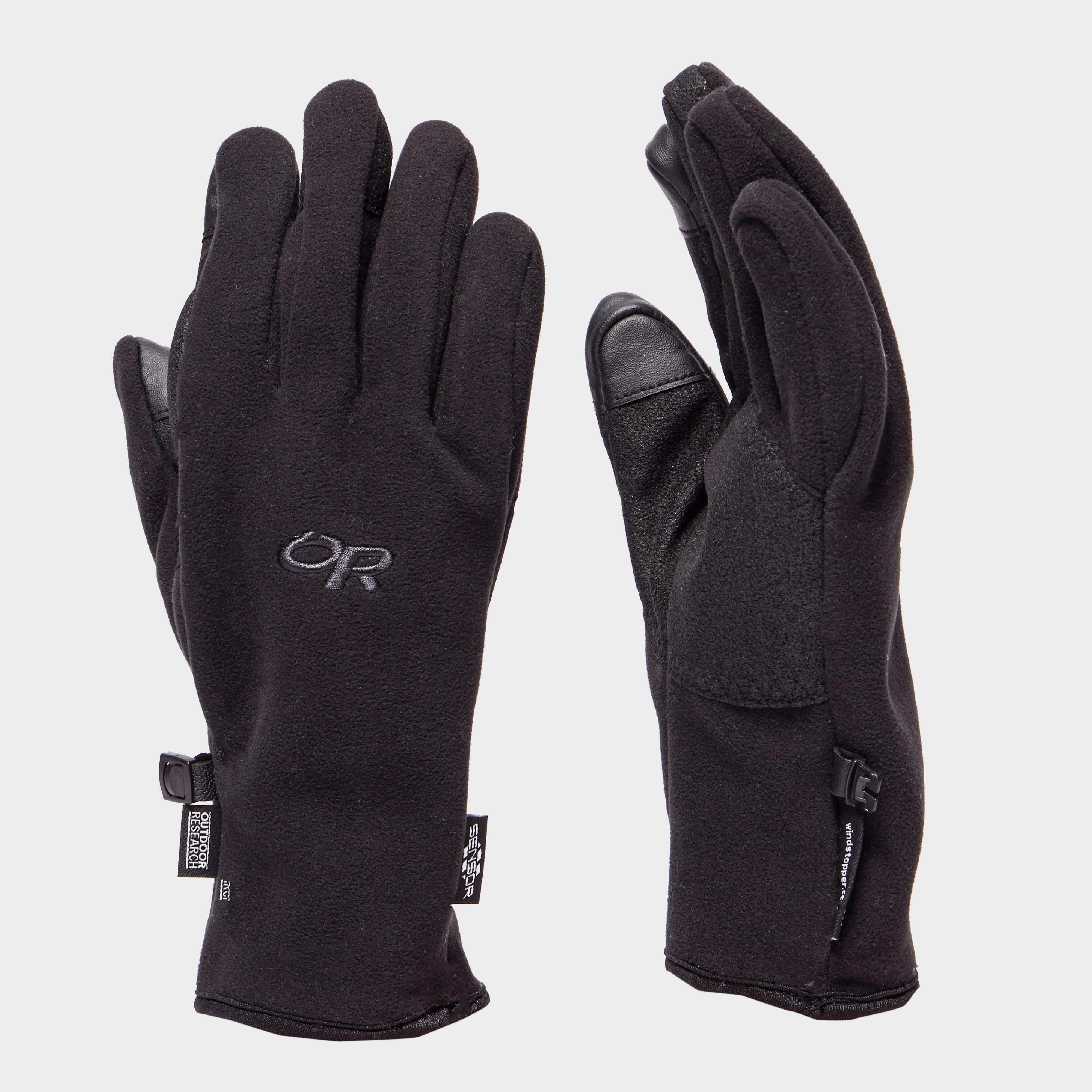 Men's Gripper Sensor Glove, Black