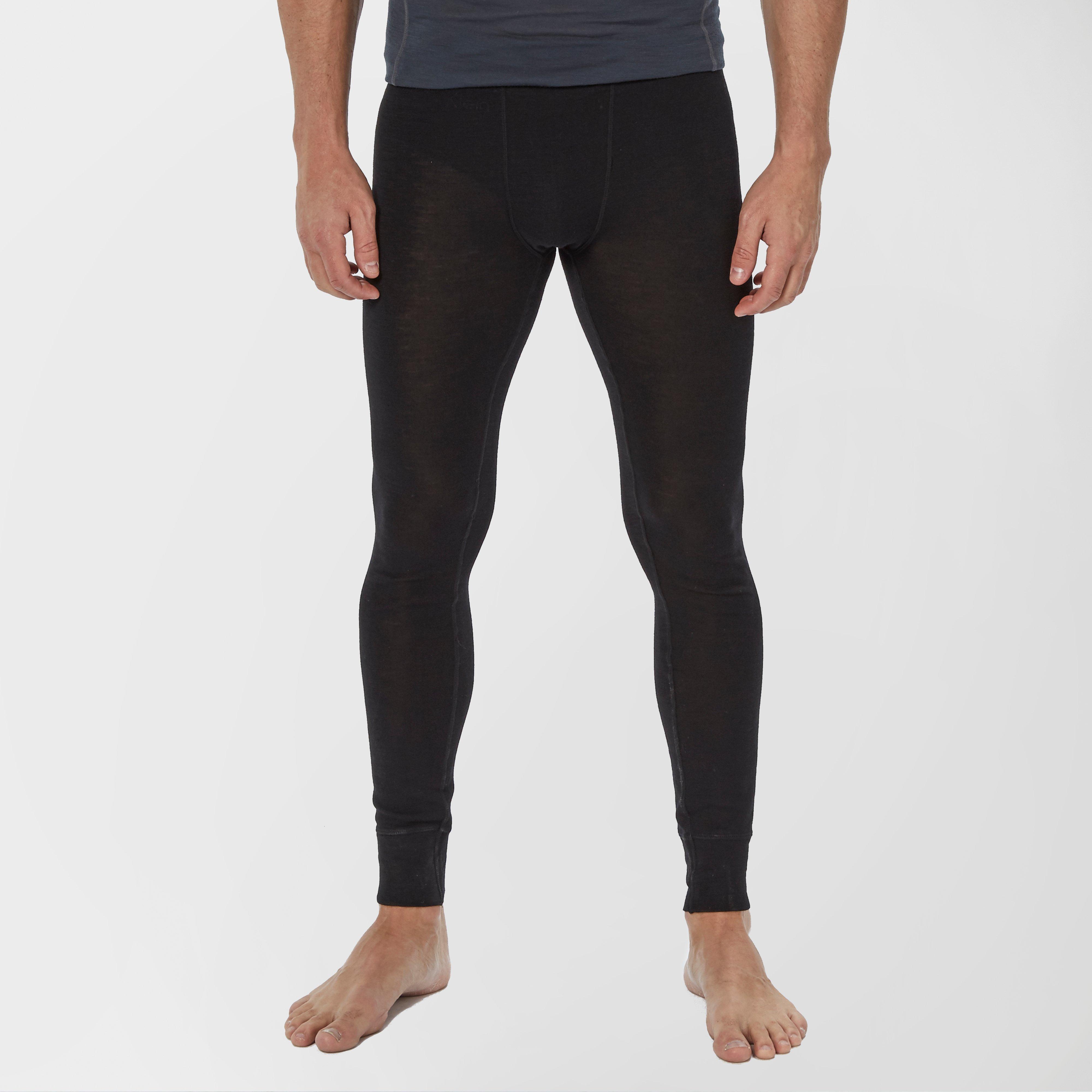 Men's Merino Baselayer Leggings, Black