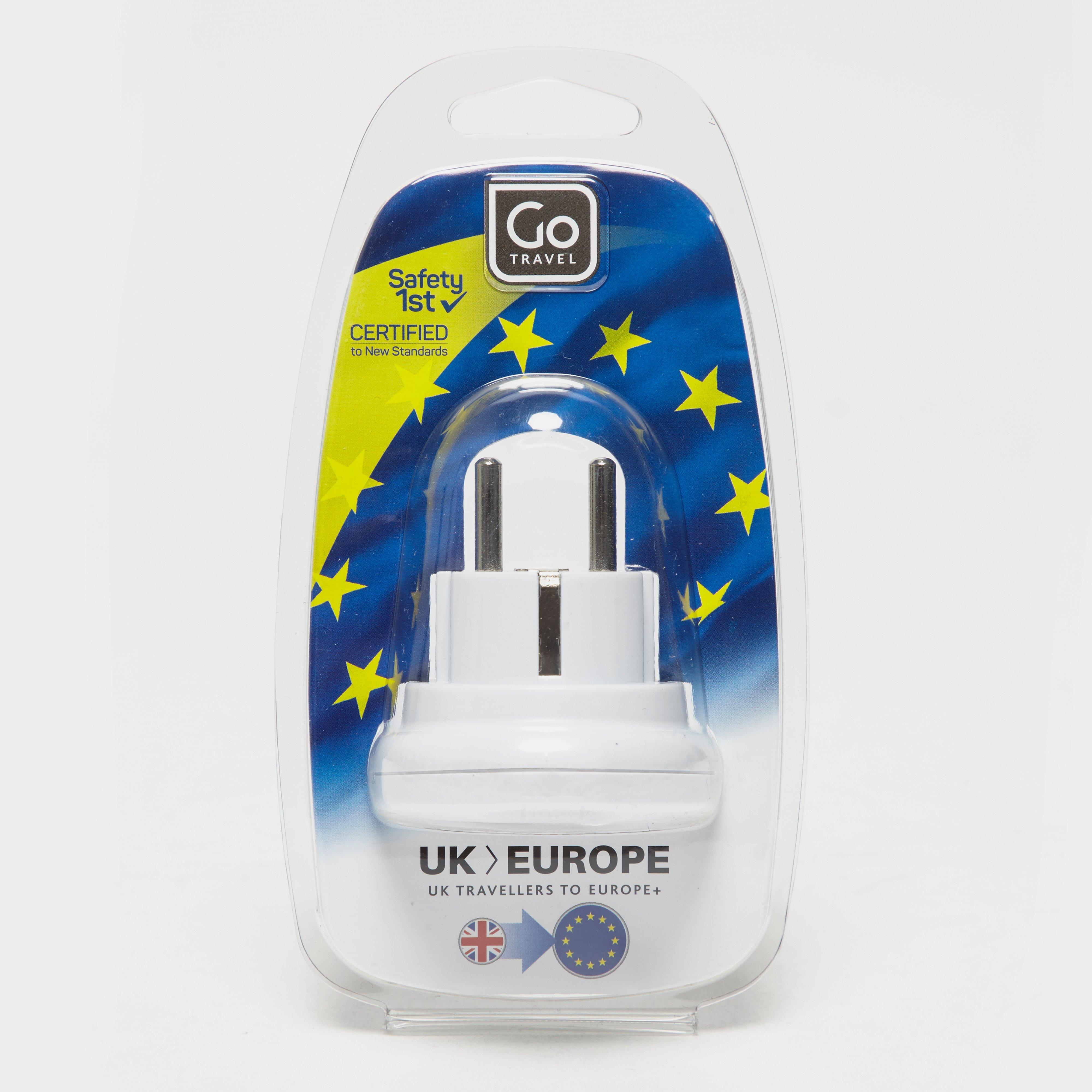 UK-EU Adaptor, White