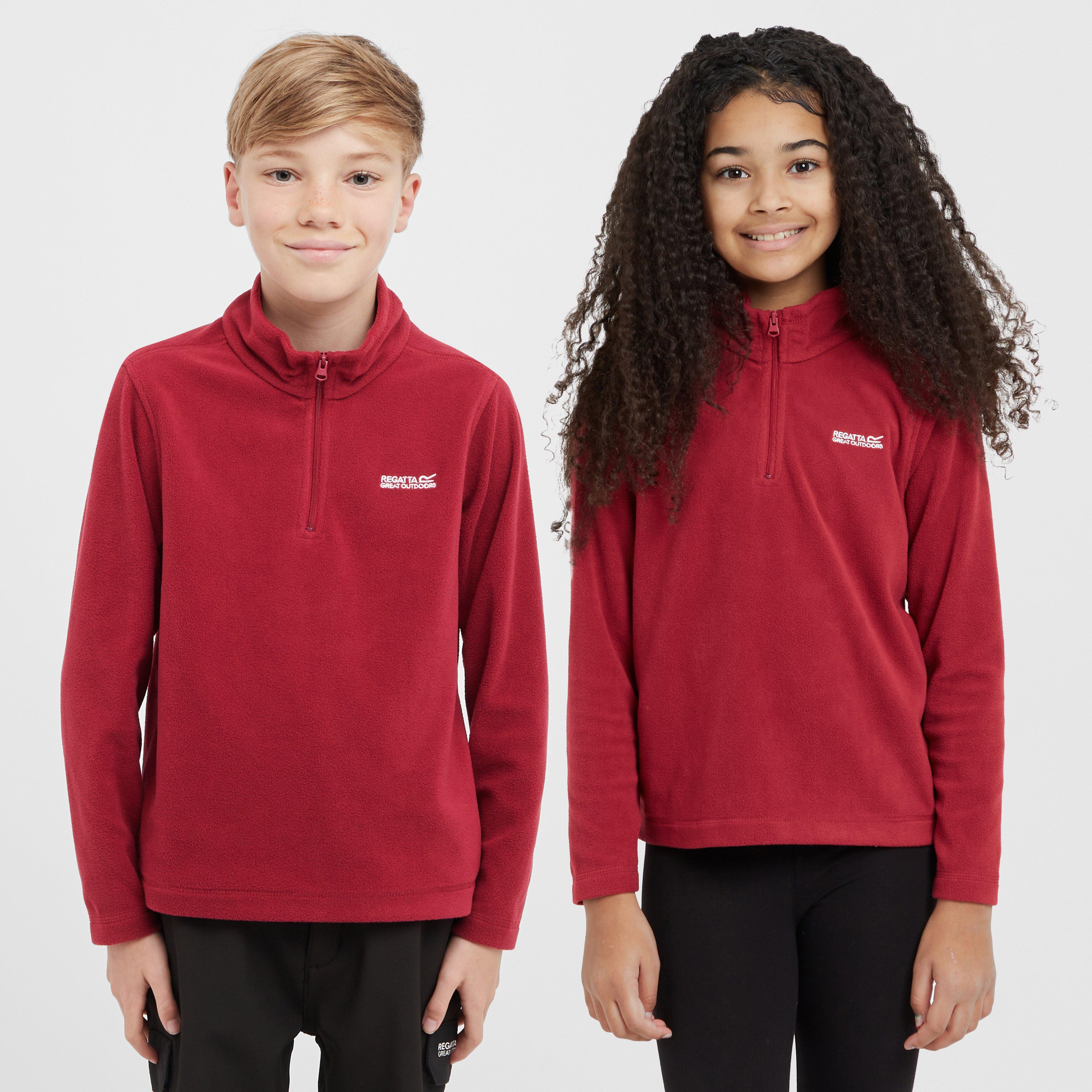 Regatta Girls Red Kids' Hot Shot Ii Fleece 9-10Y