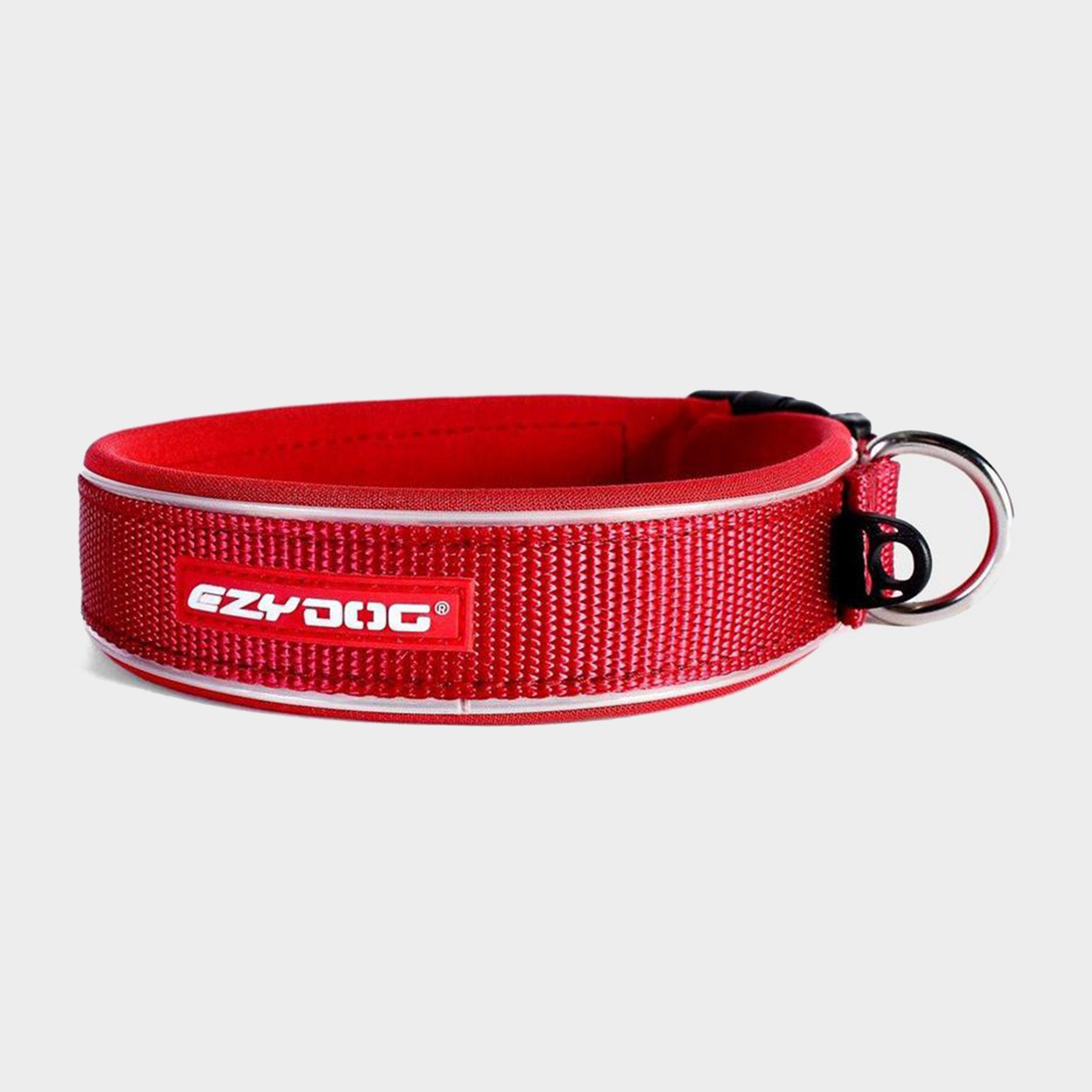 Ezydog Unisex Red Classic Neo Dog Collar ) Large