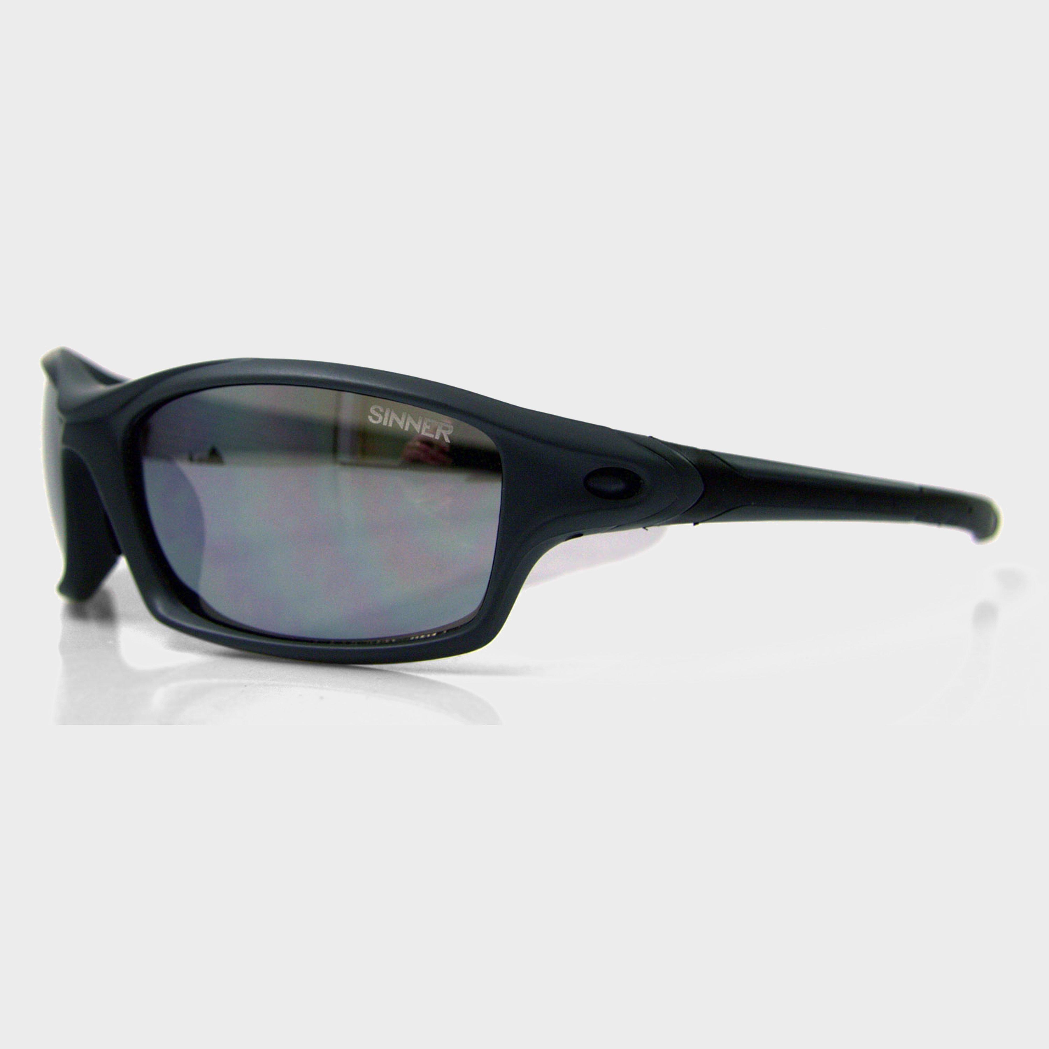 Eaton Sunglasses (Matte Grey / Smoke / Mirror), Black