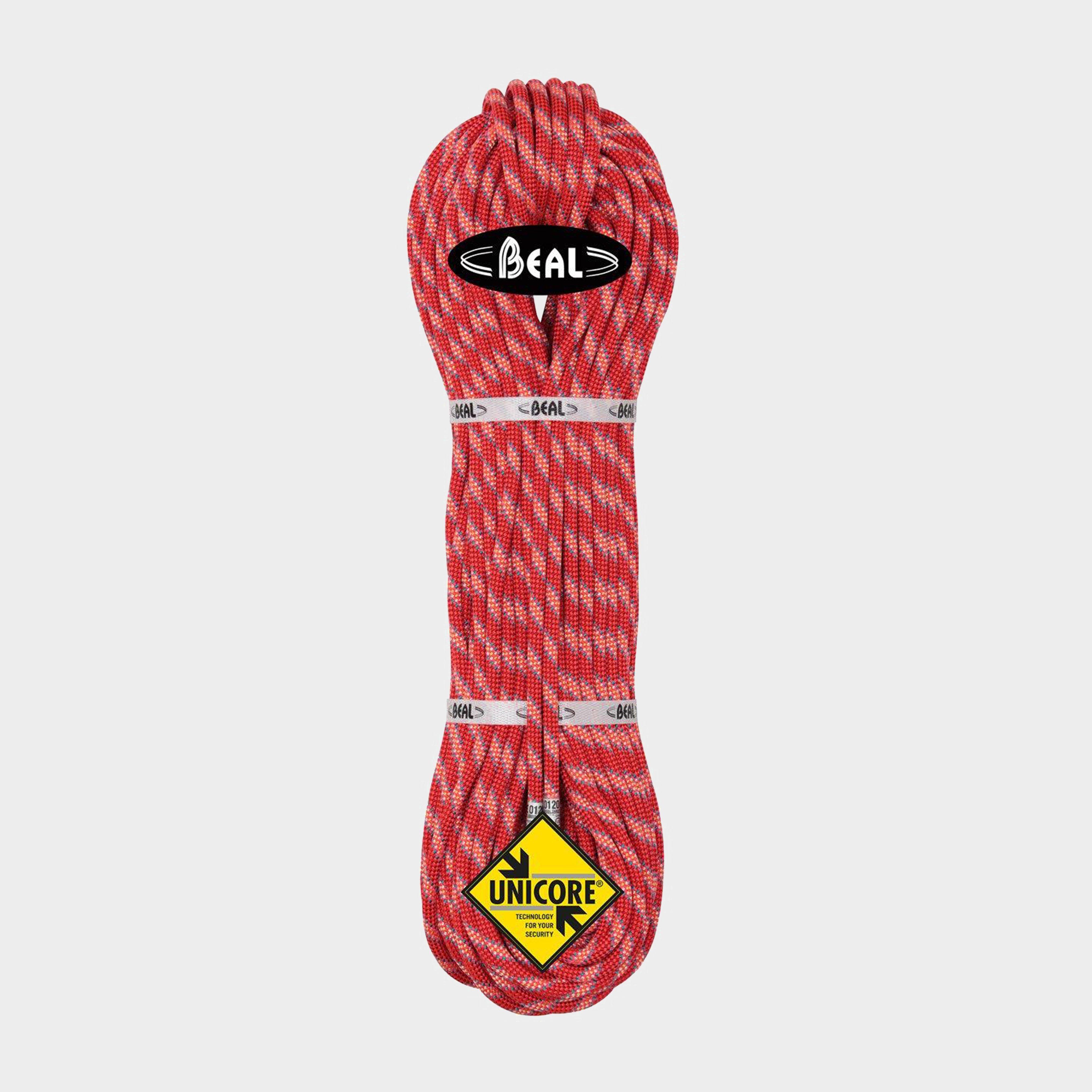 Image of Beal Cobra Ii 8.6Mmm Unicore Rope (60 Metre) - Red, Red