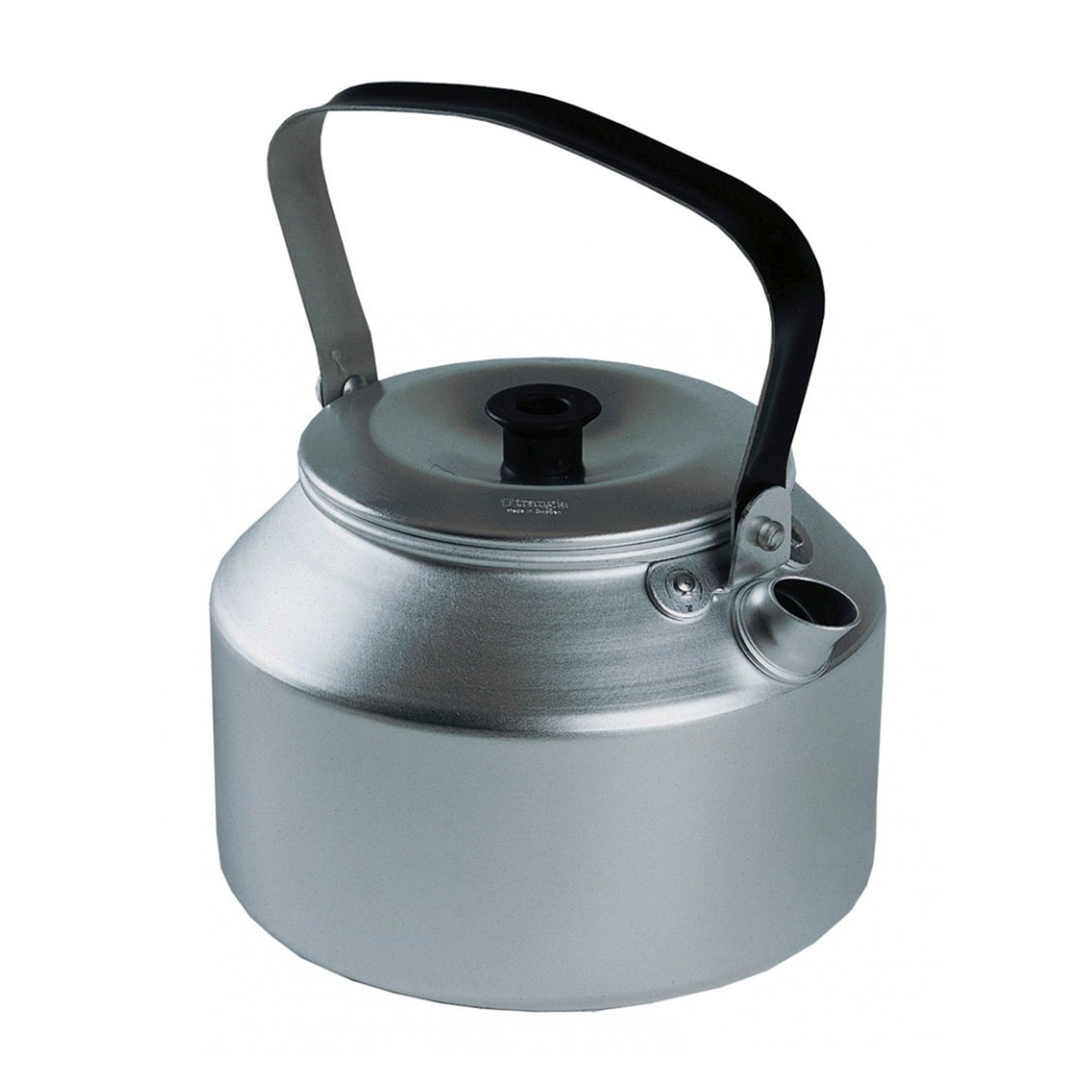 Aluminium Kettle - 1.4L - Silver, Silver