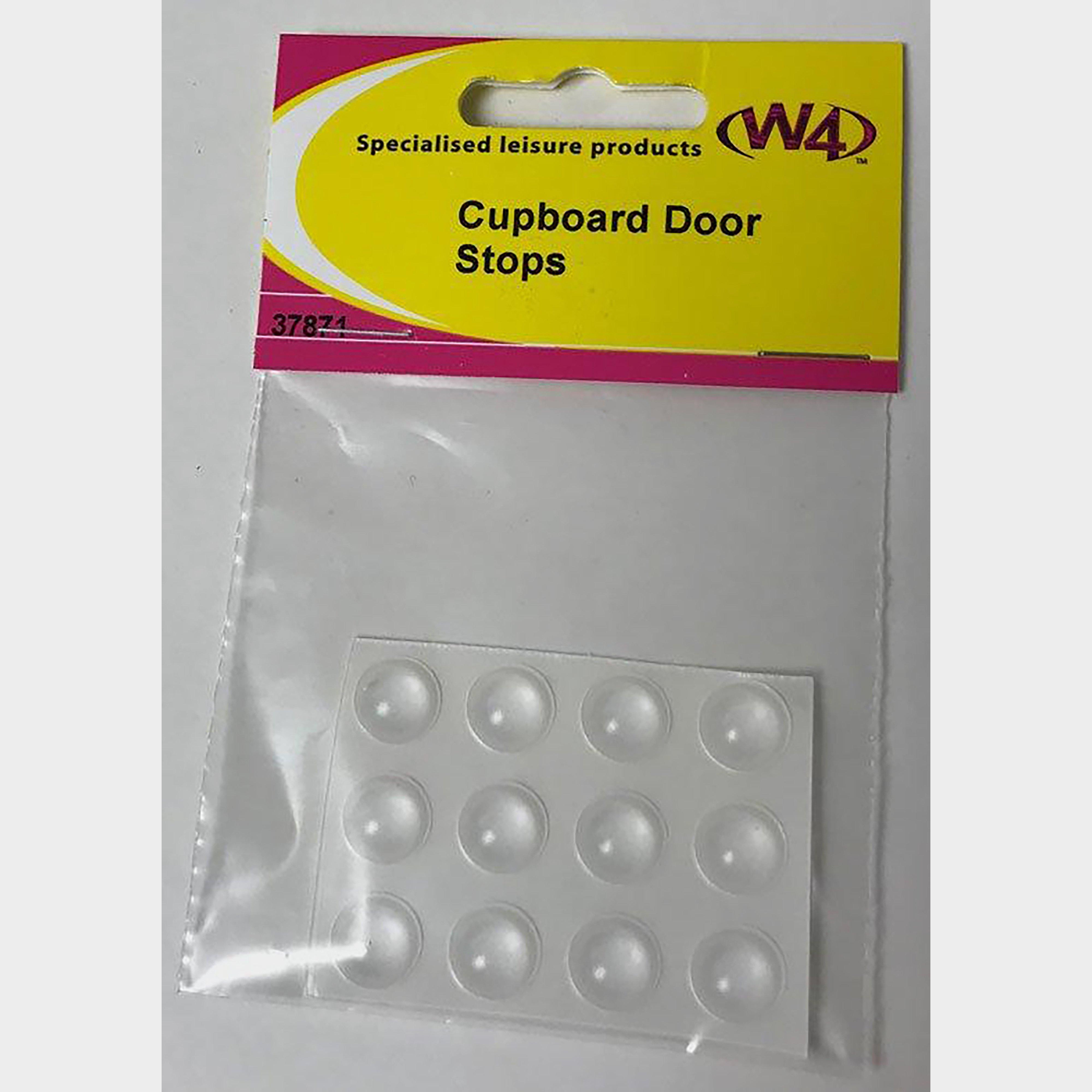 Cupboard Door Stops (12 Pack) - Clear, Clear