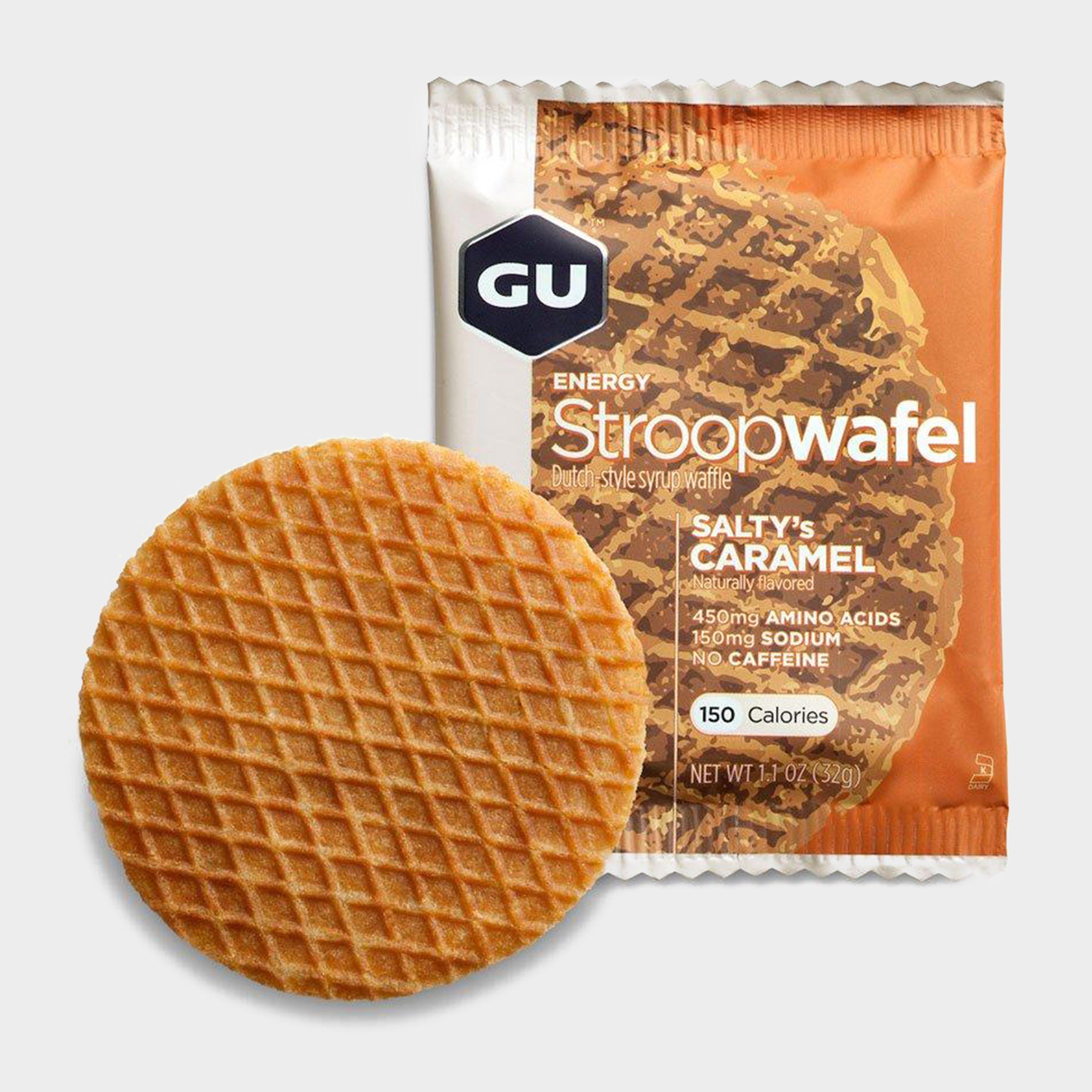 Gu Energy Stroopwafel - Salty's Caramel - Orange, ORANGE