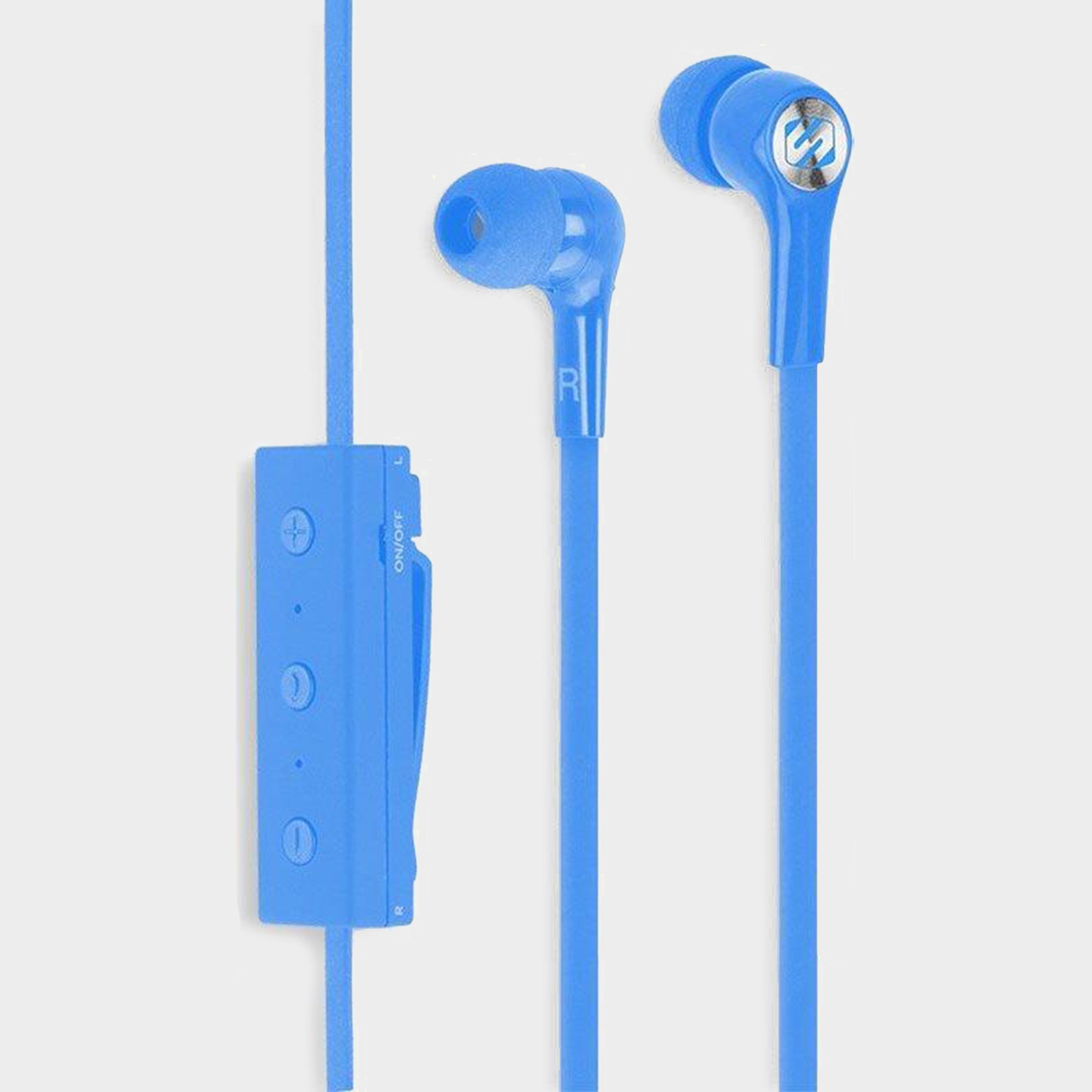 Bt100 Wireless Earbuds With Mic + Controls - Blue, Blue