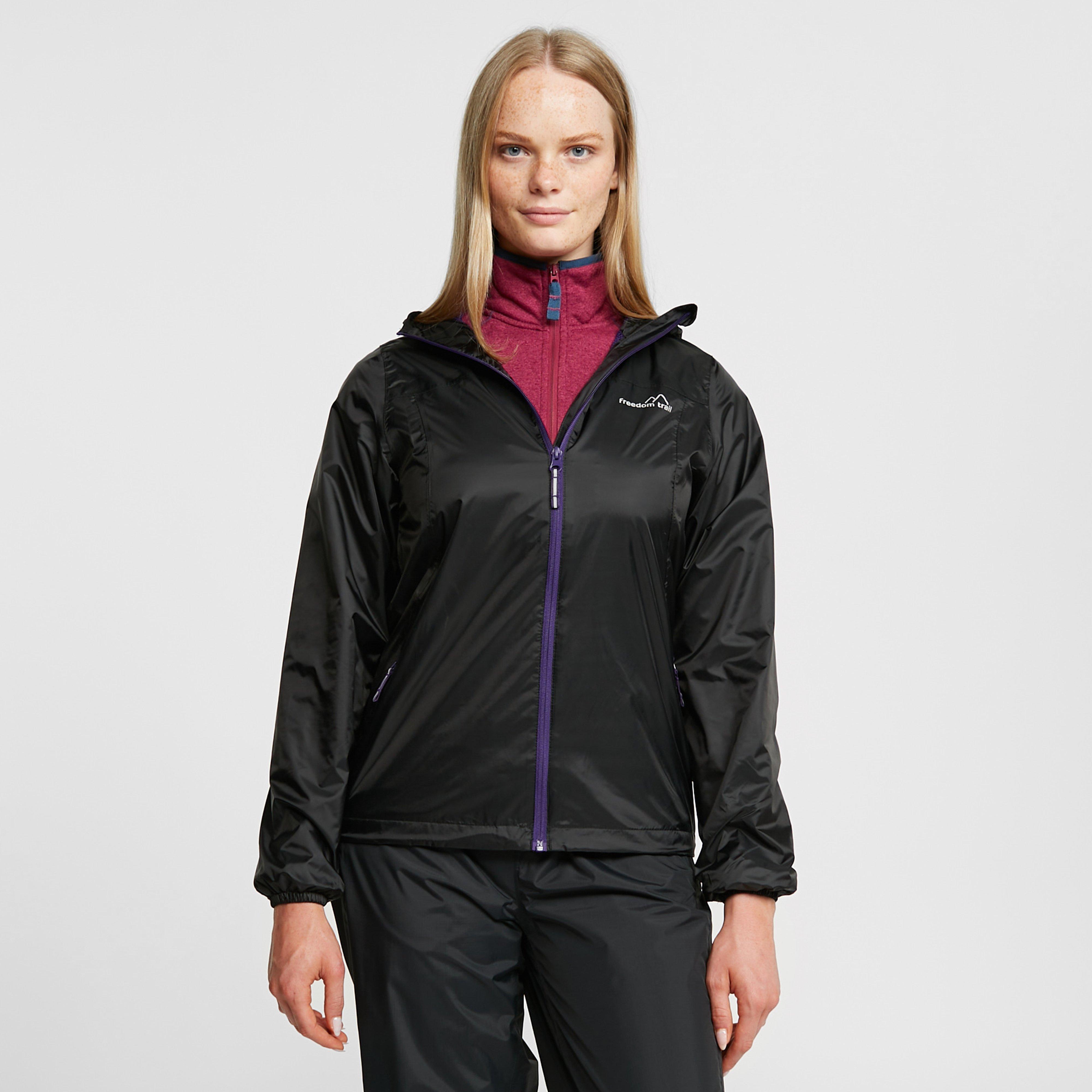 Freedomtrail Women's Tempest Waterproof Jacket - Black, BLACK