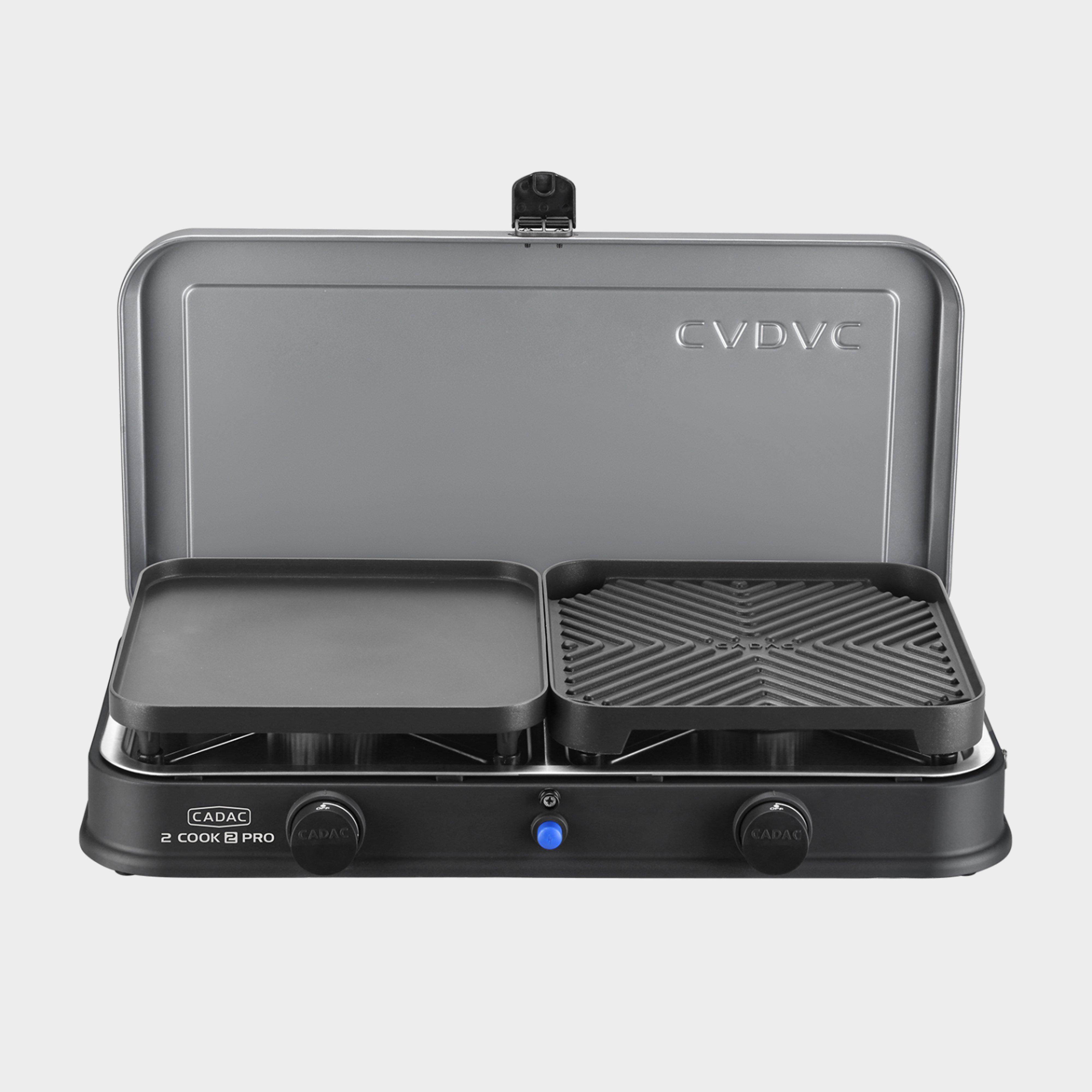 2-Cook 2 Pro Deluxe Stove - Black, Black