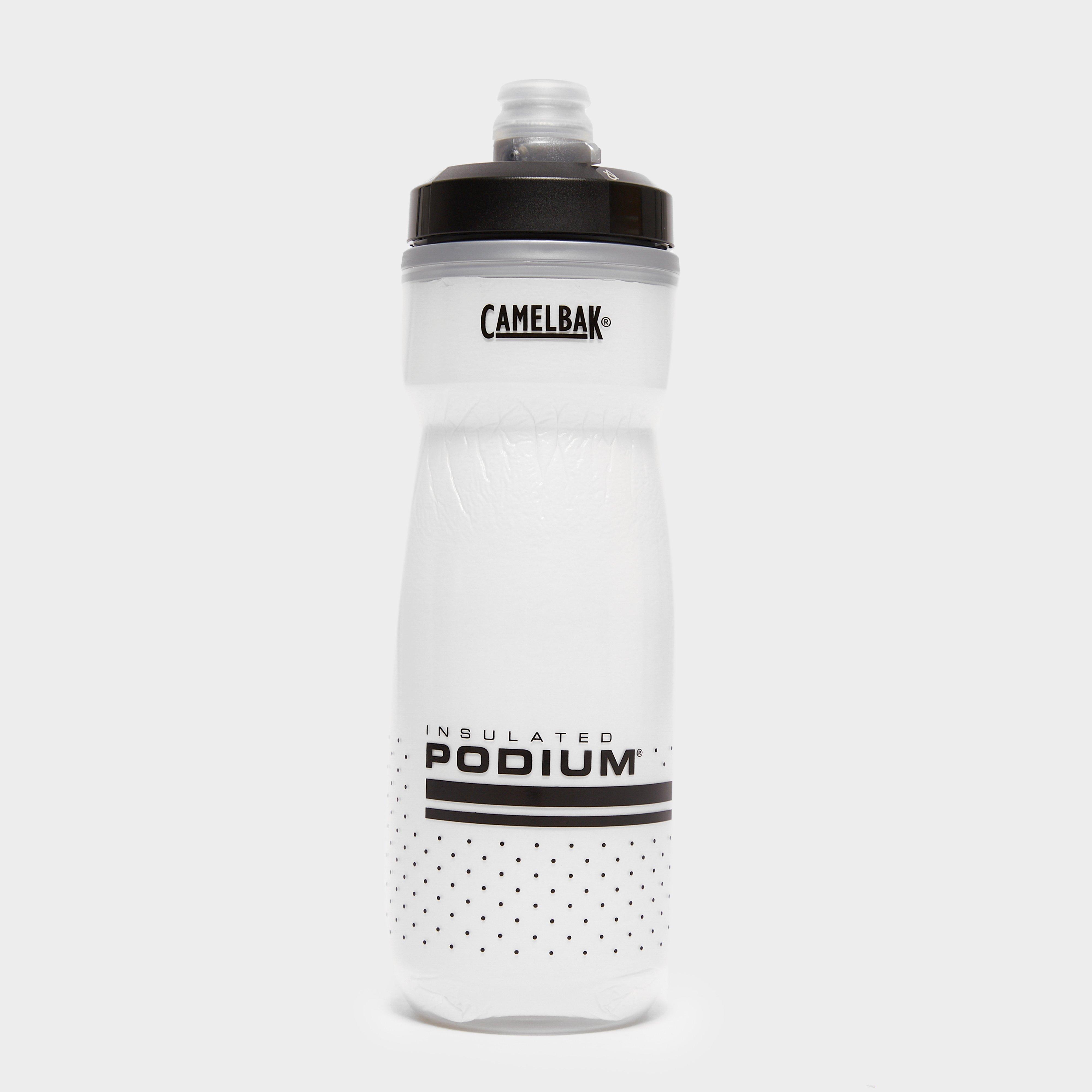 Click to view product details and reviews for Podium Chill Water Bottle 620ml White.