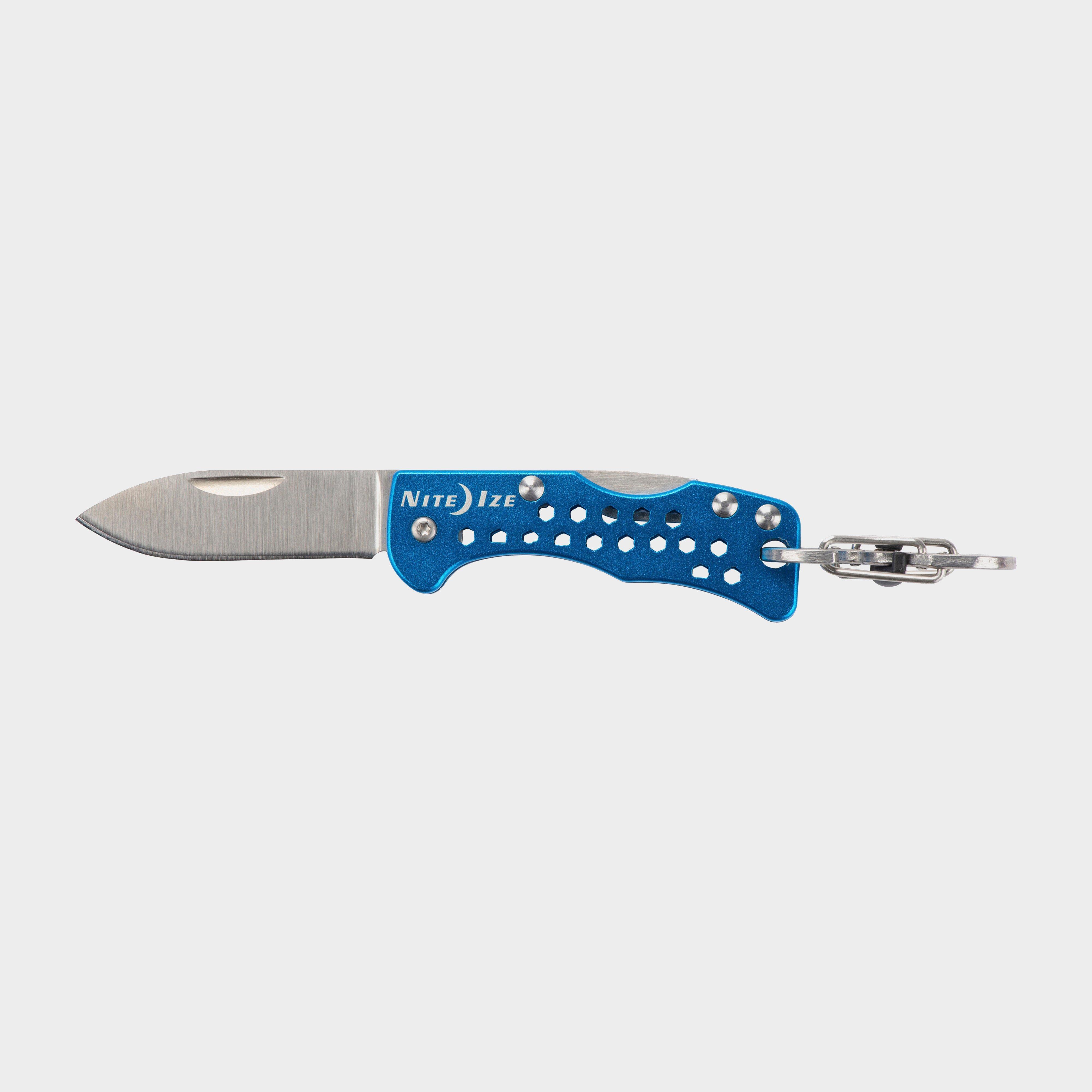 Niteize Doohickey Key Chain Knife - Blue, Blue