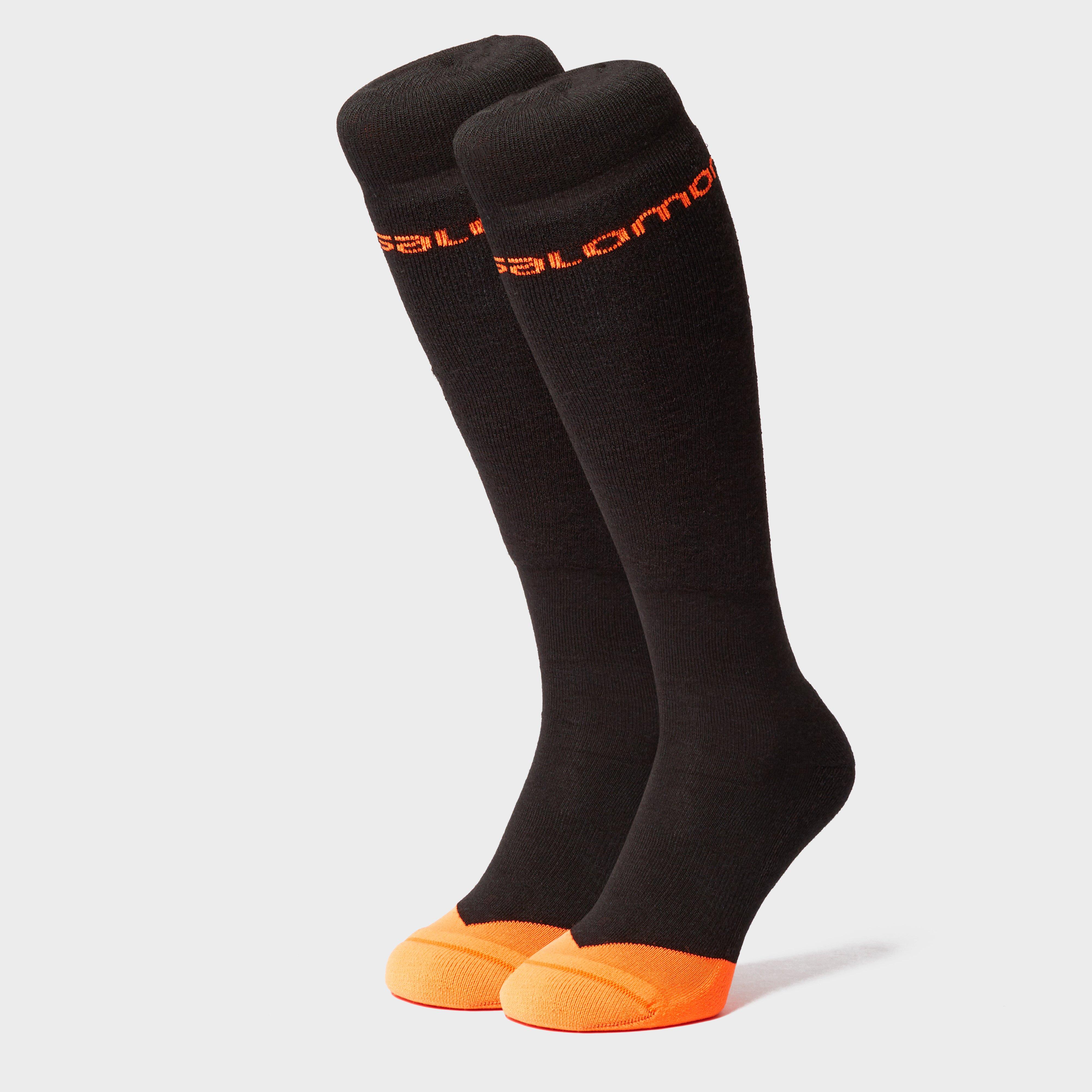 Men's Morillion Ski Socks 2 Pack, Black