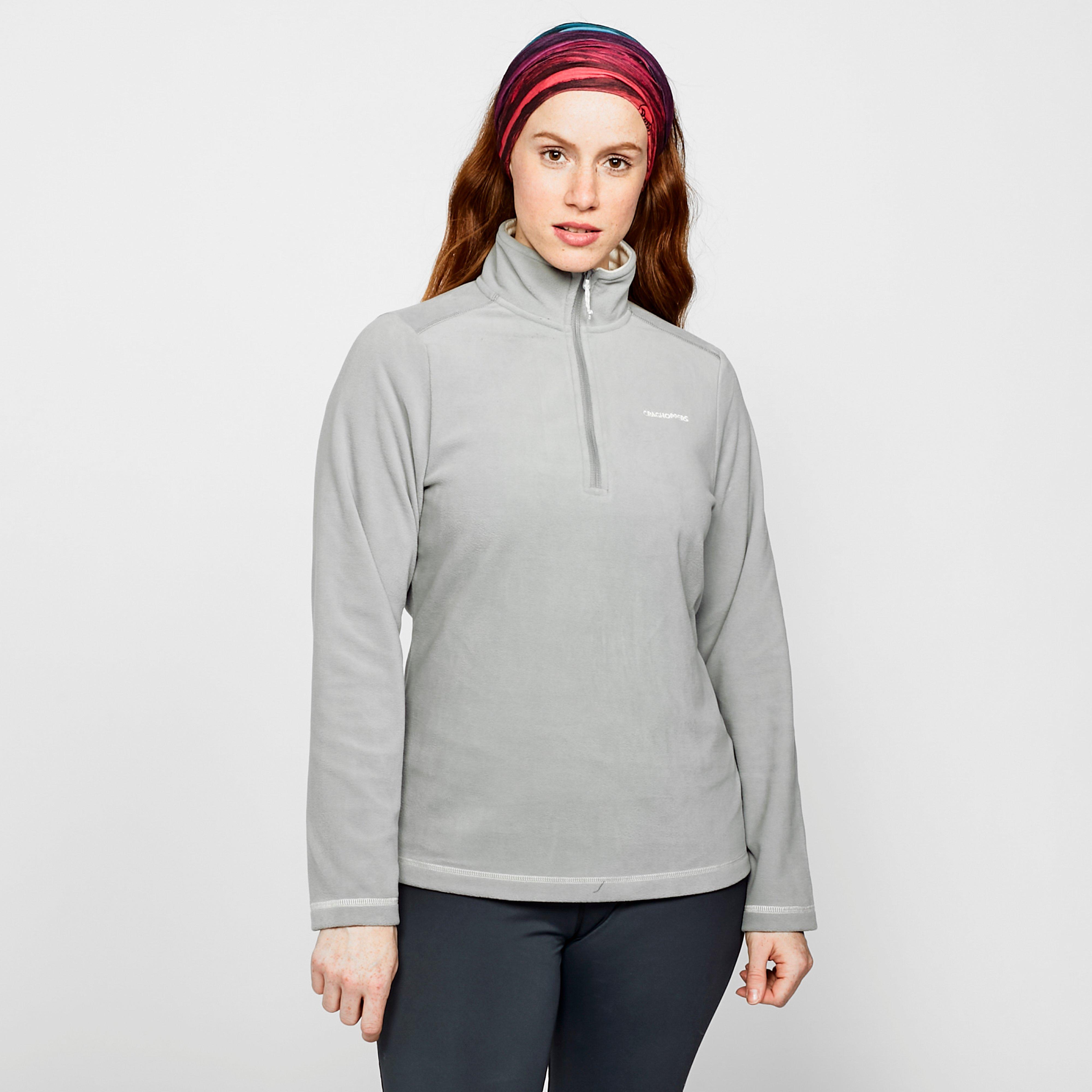 Women's Petra Half Zip Fleece, Grey