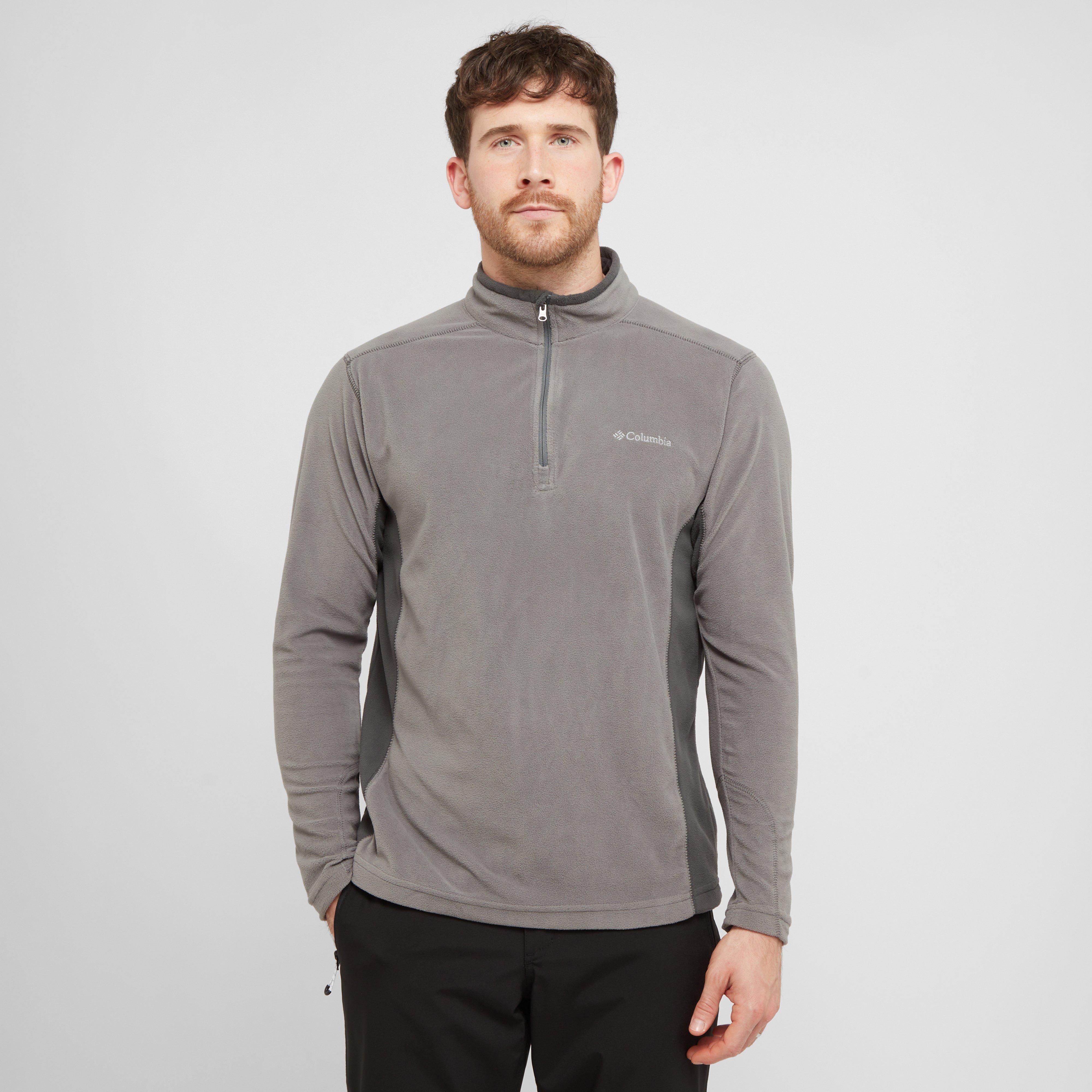 Columbia Klamath 1/4 Zip Fleece - Grey, Grey