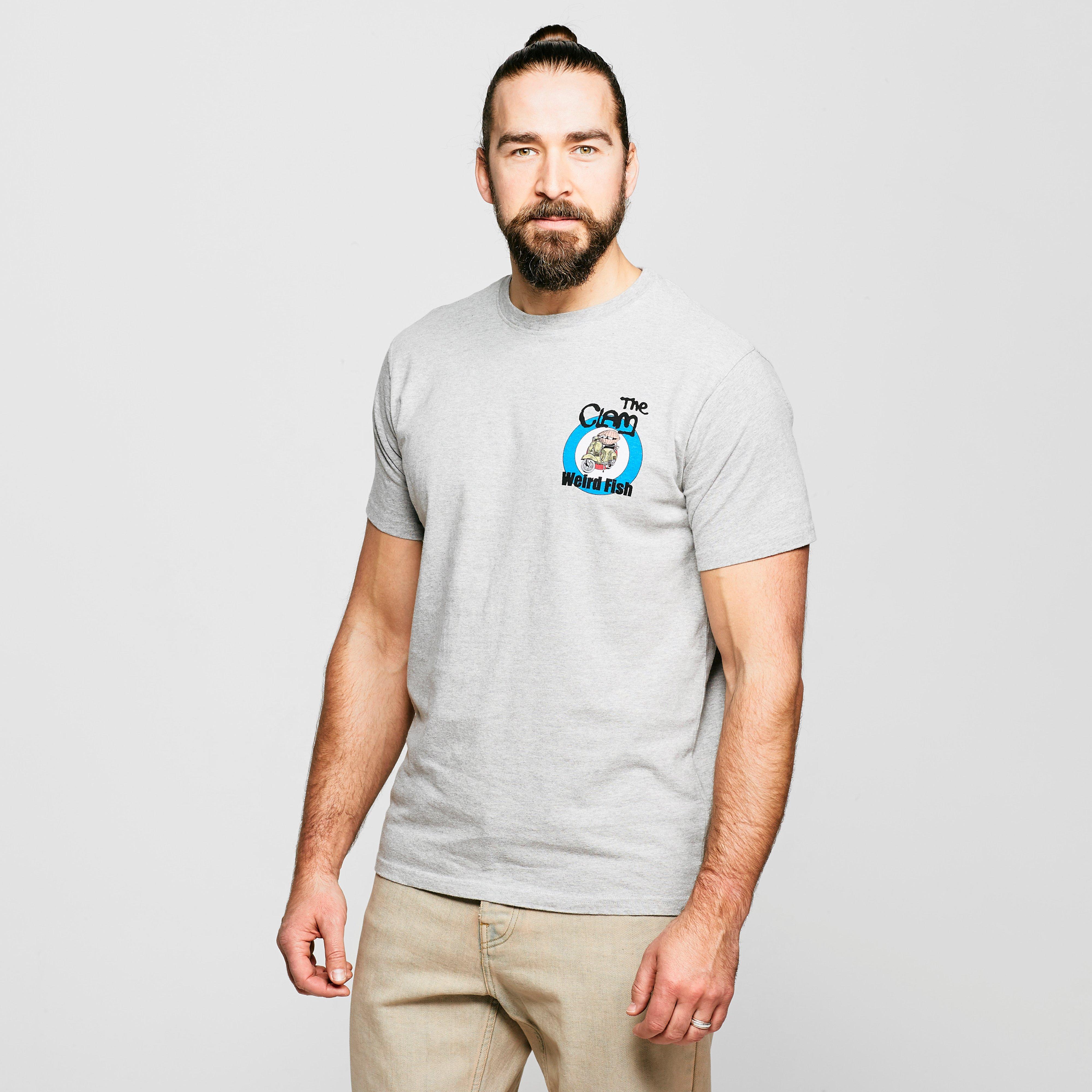 Men's The Clam Artist T-Shirt - Grey, Grey